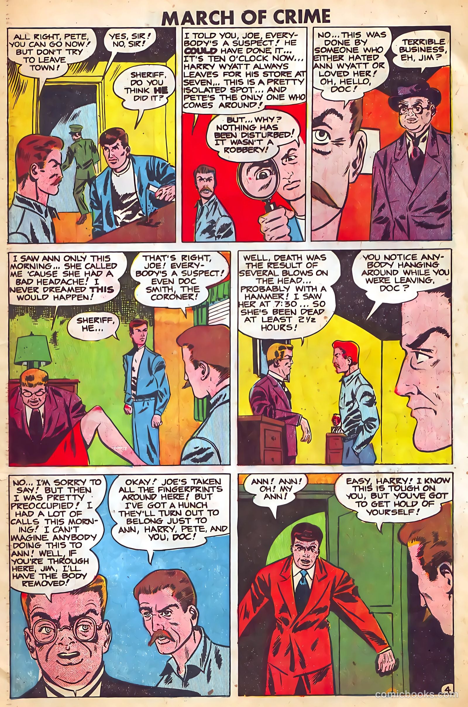 March of Crime #2 (1950) — page 5 of 36