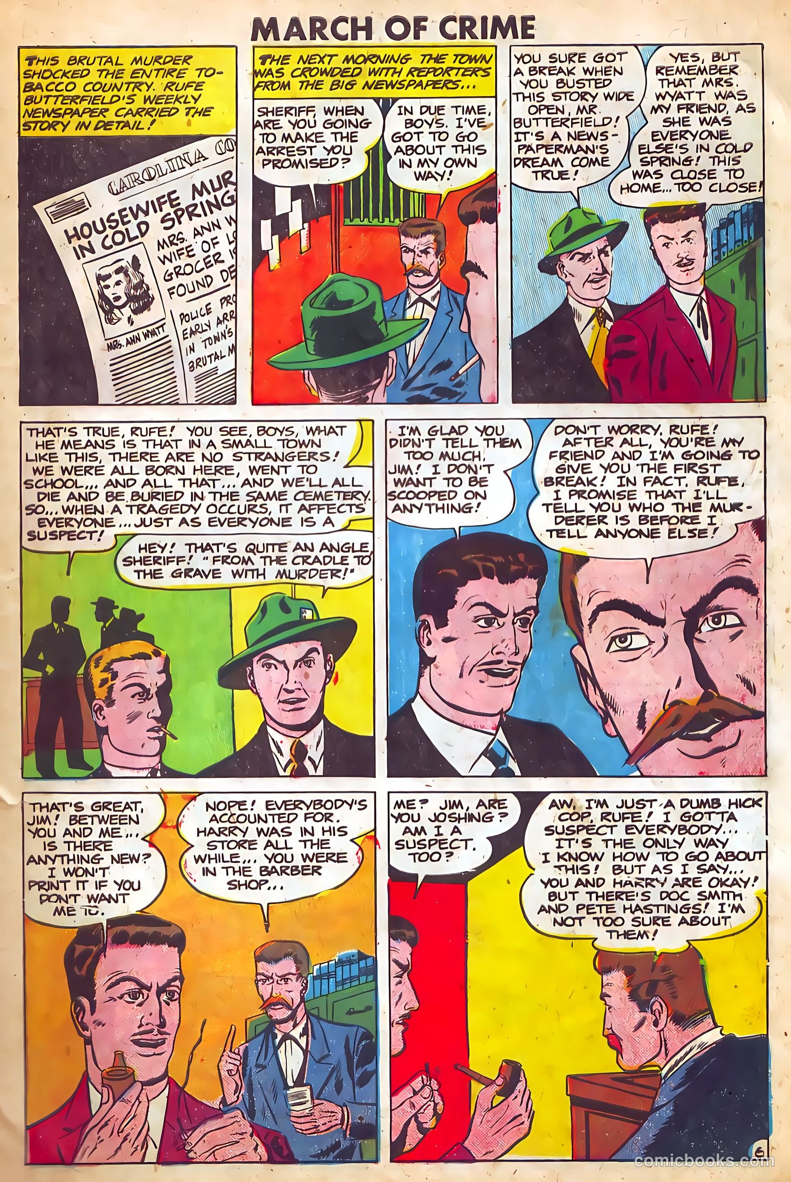 March of Crime #2 (1950) — page 7 of 36
