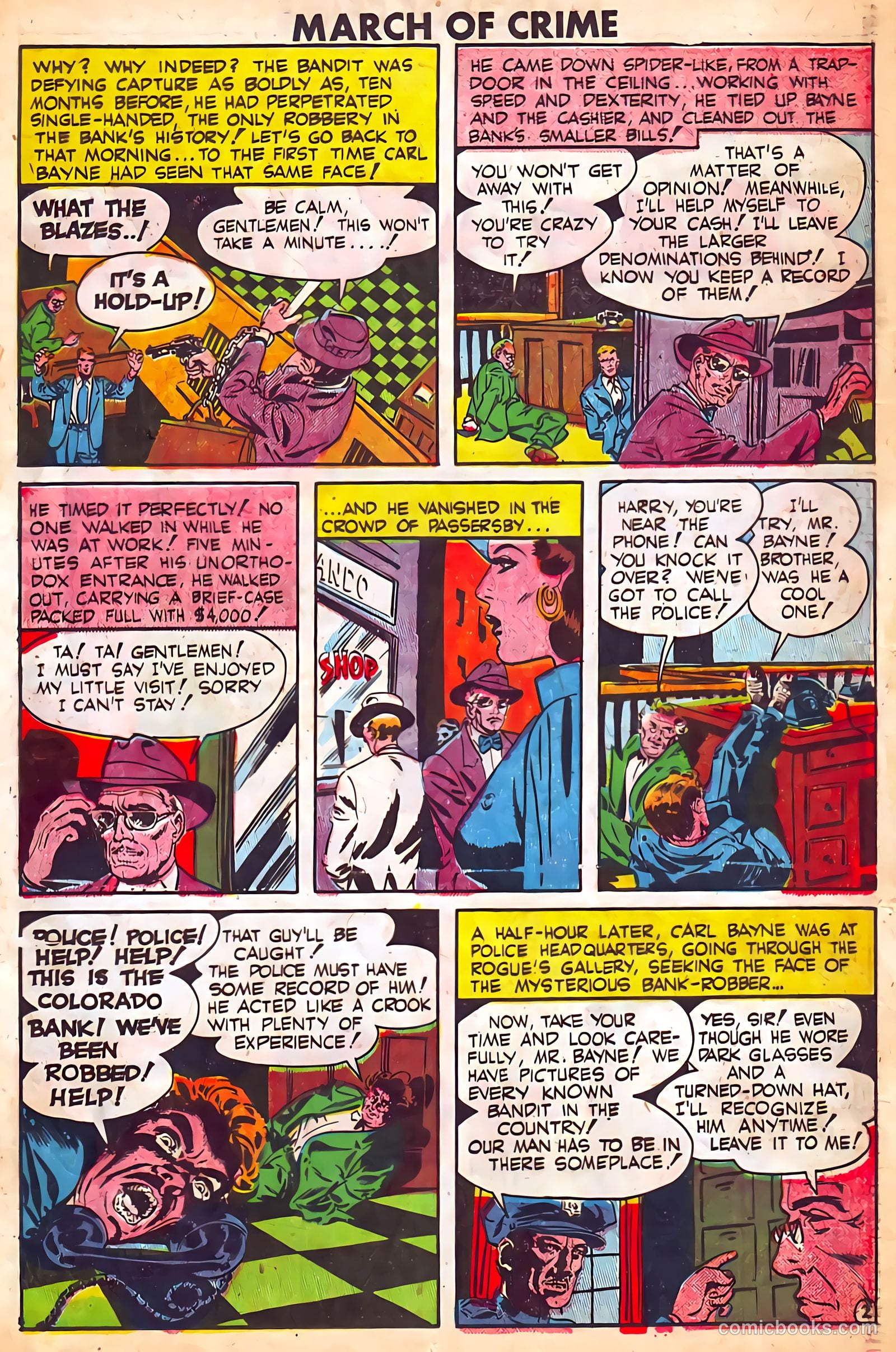 March of Crime #2 (1950) — page 12 of 36