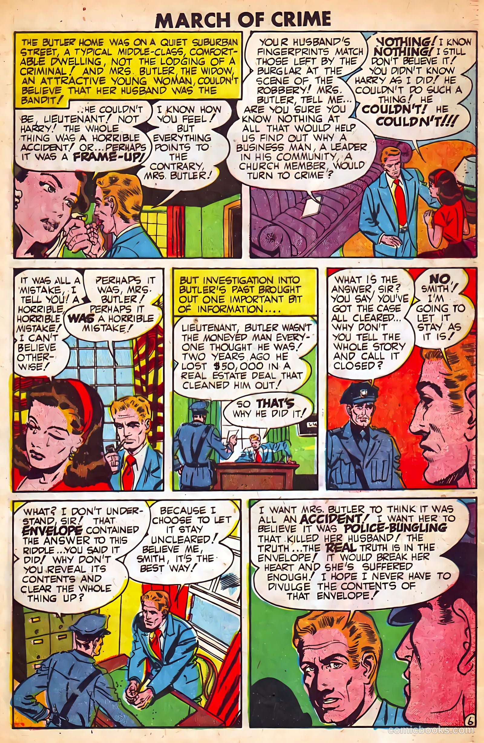 March of Crime #2 (1950) — page 16 of 36