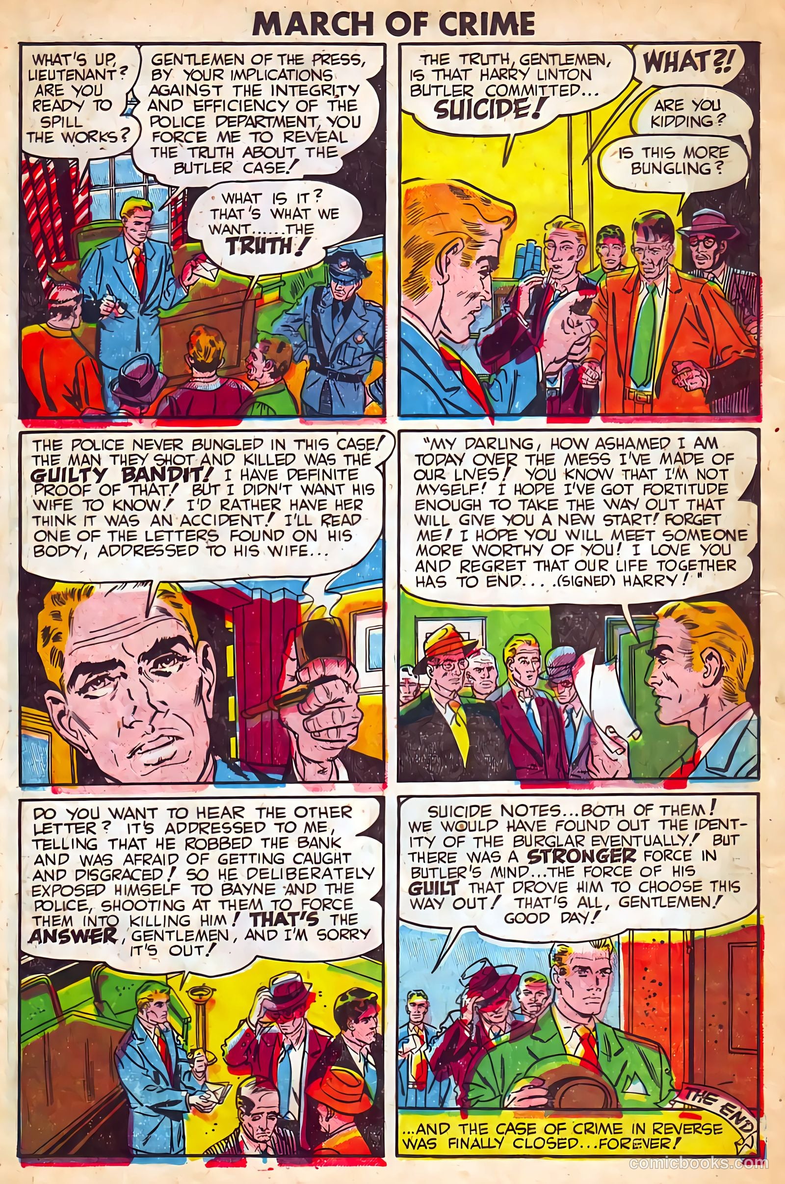 March of Crime #2 (1950) — page 18 of 36