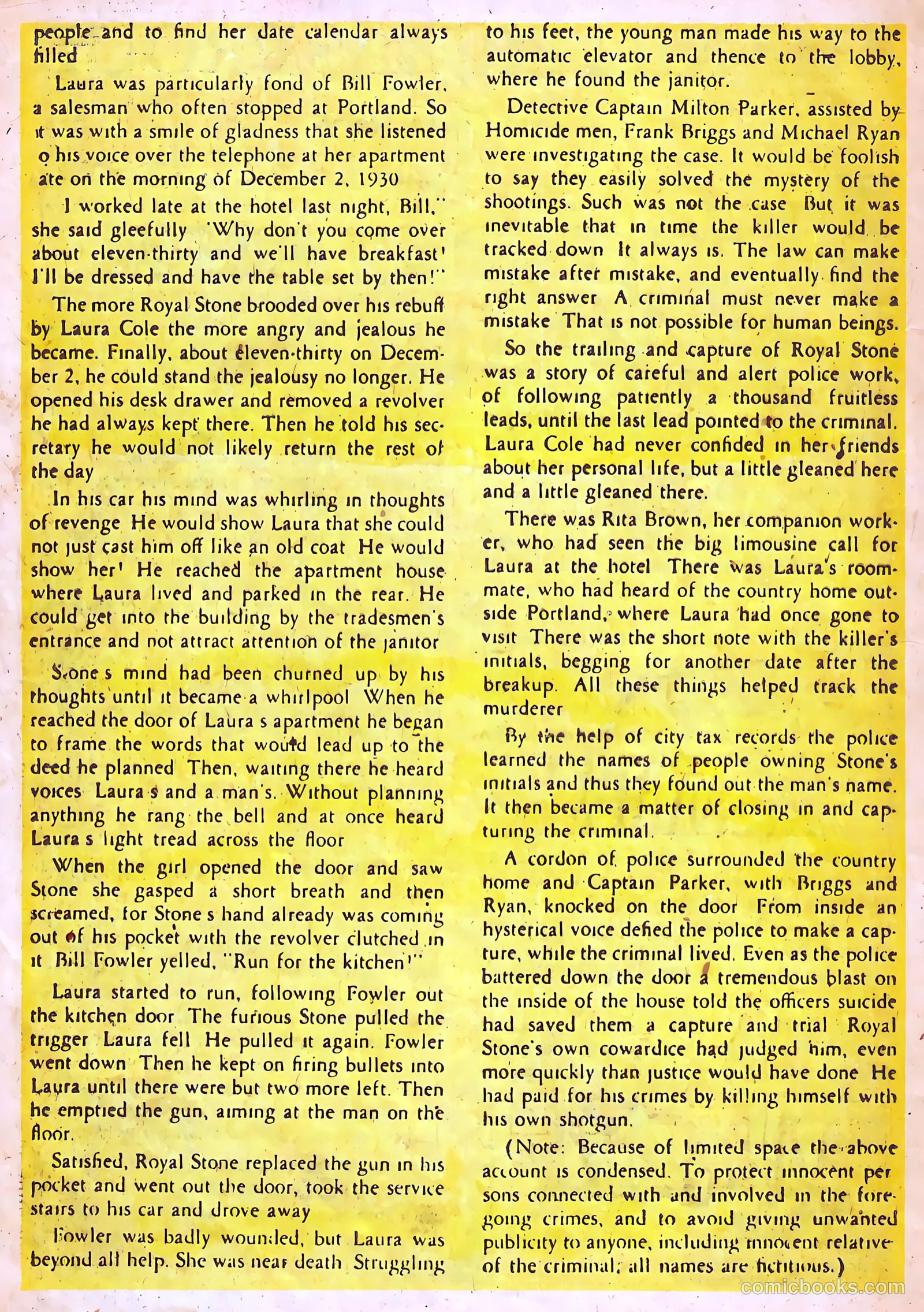 March of Crime #2 (1950) — page 20 of 36