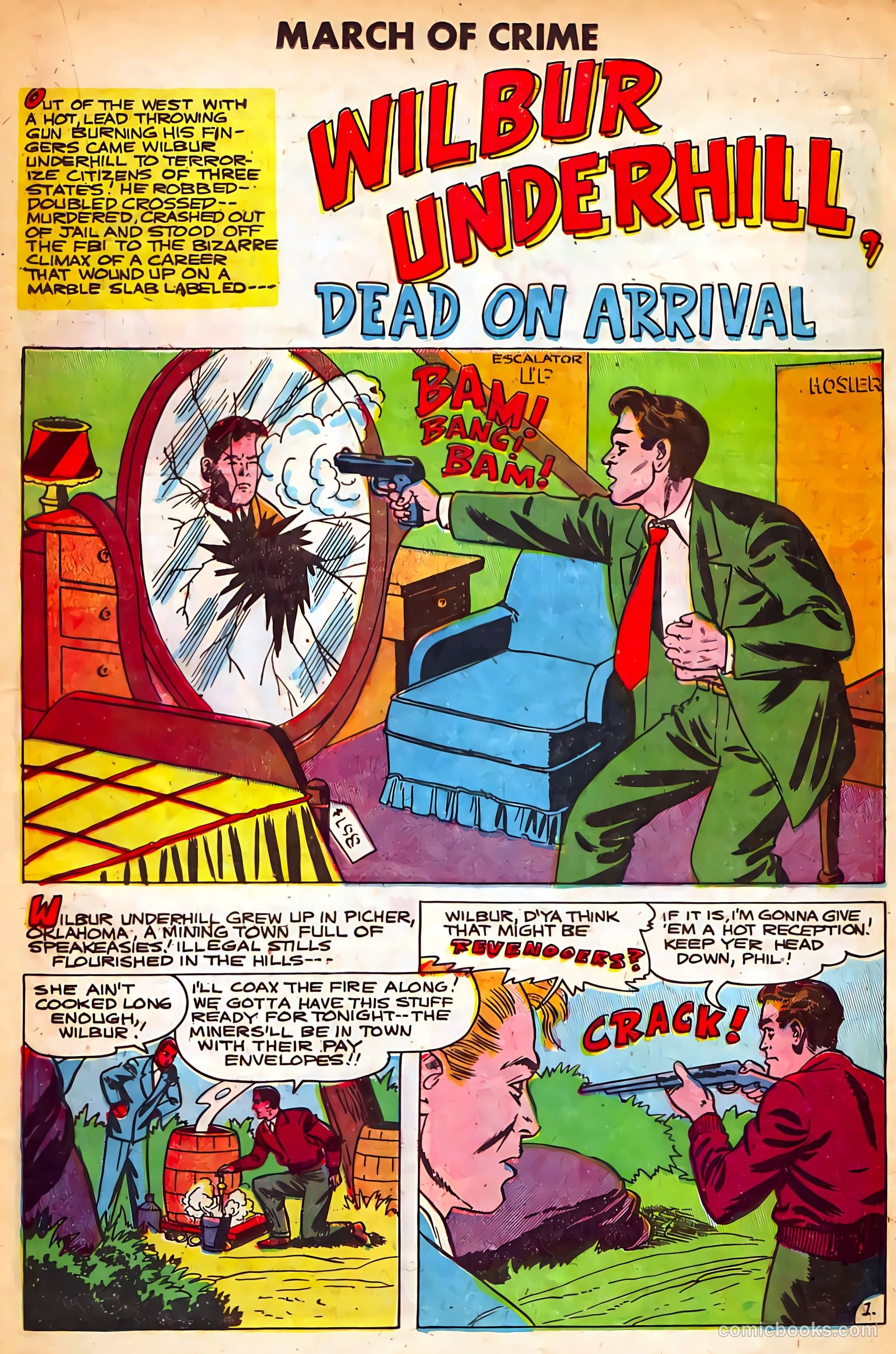 March of Crime #2 (1950) — page 21 of 36