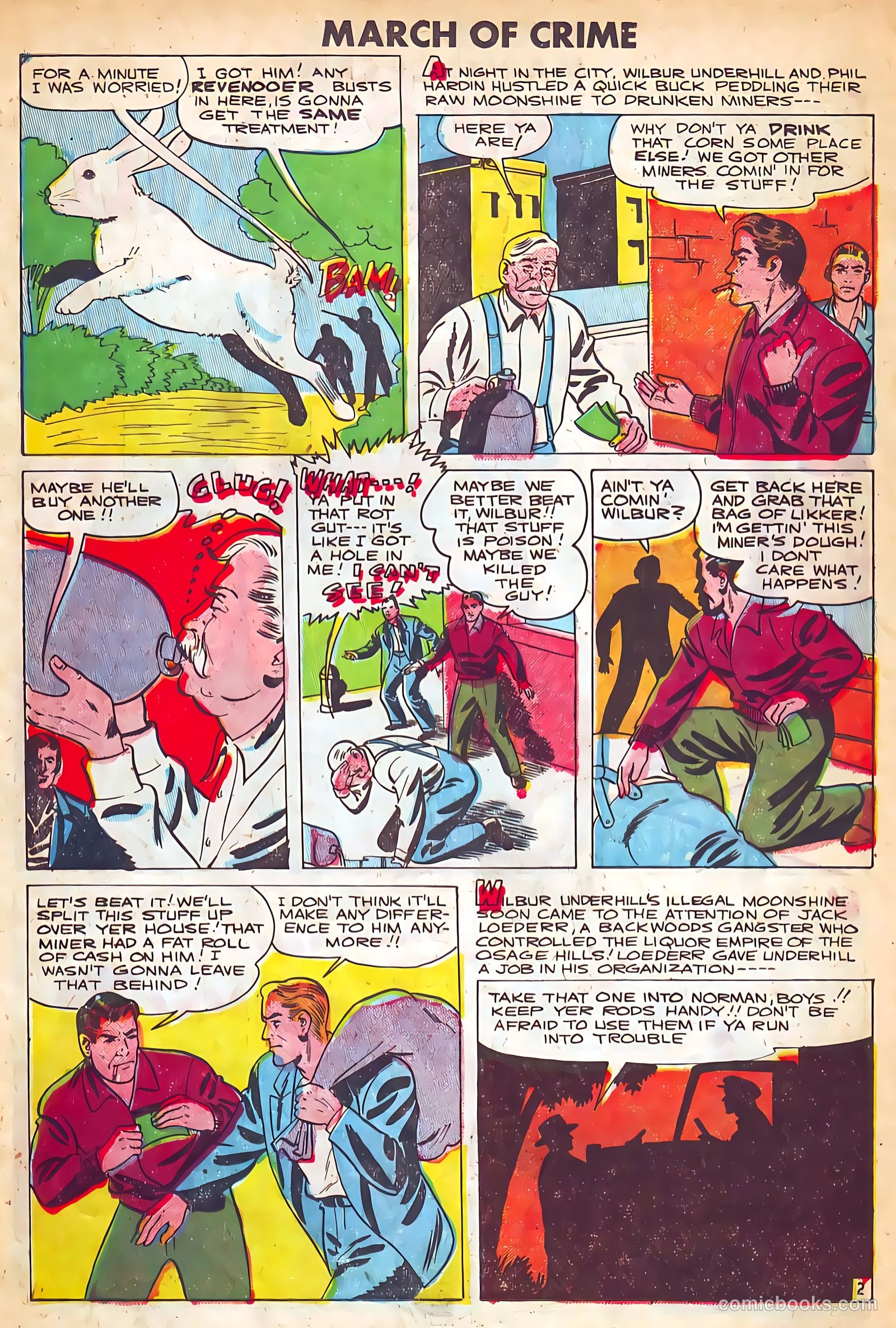 March of Crime #2 (1950) — page 22 of 36