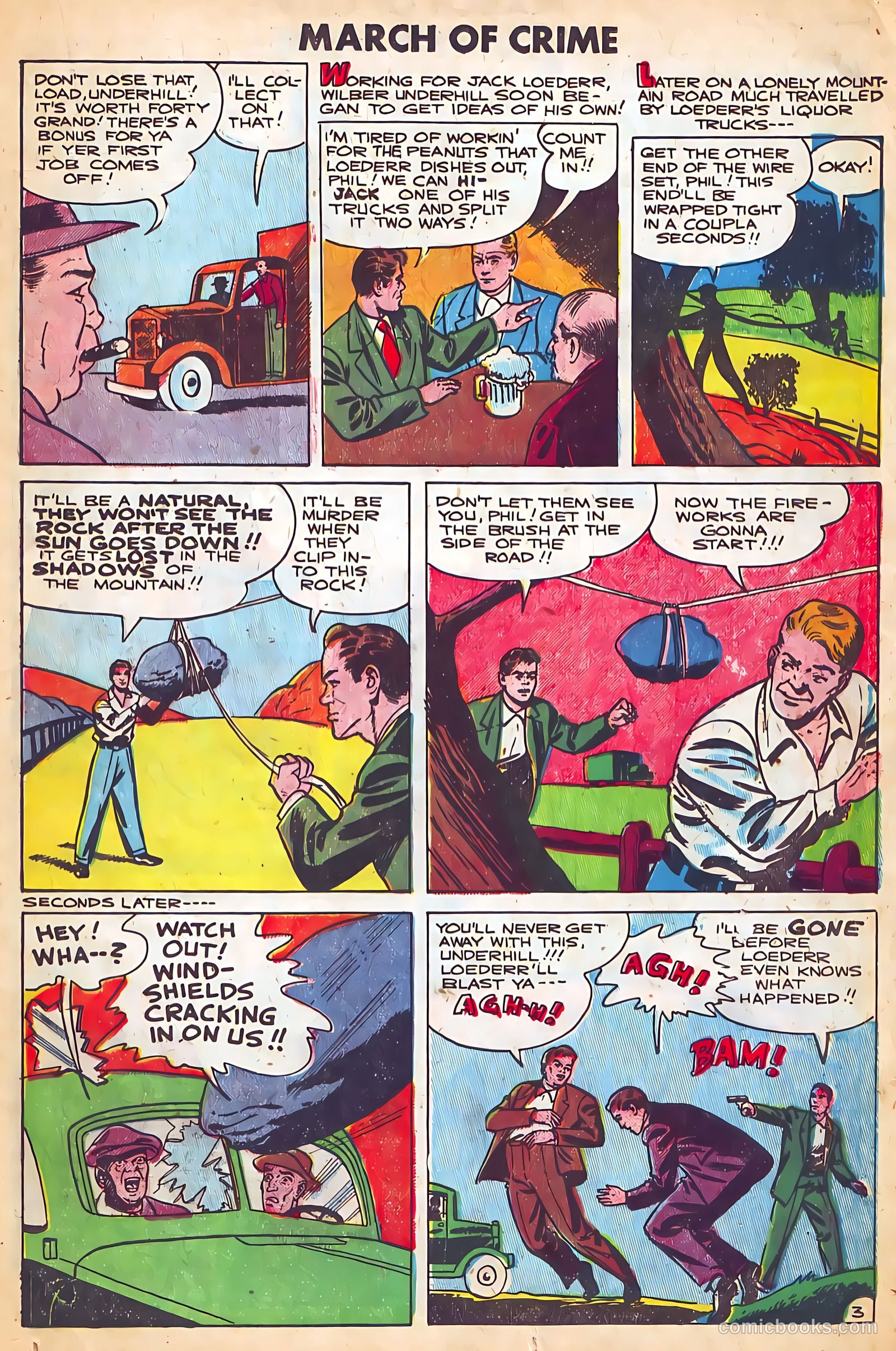 March of Crime #2 (1950) — page 23 of 36
