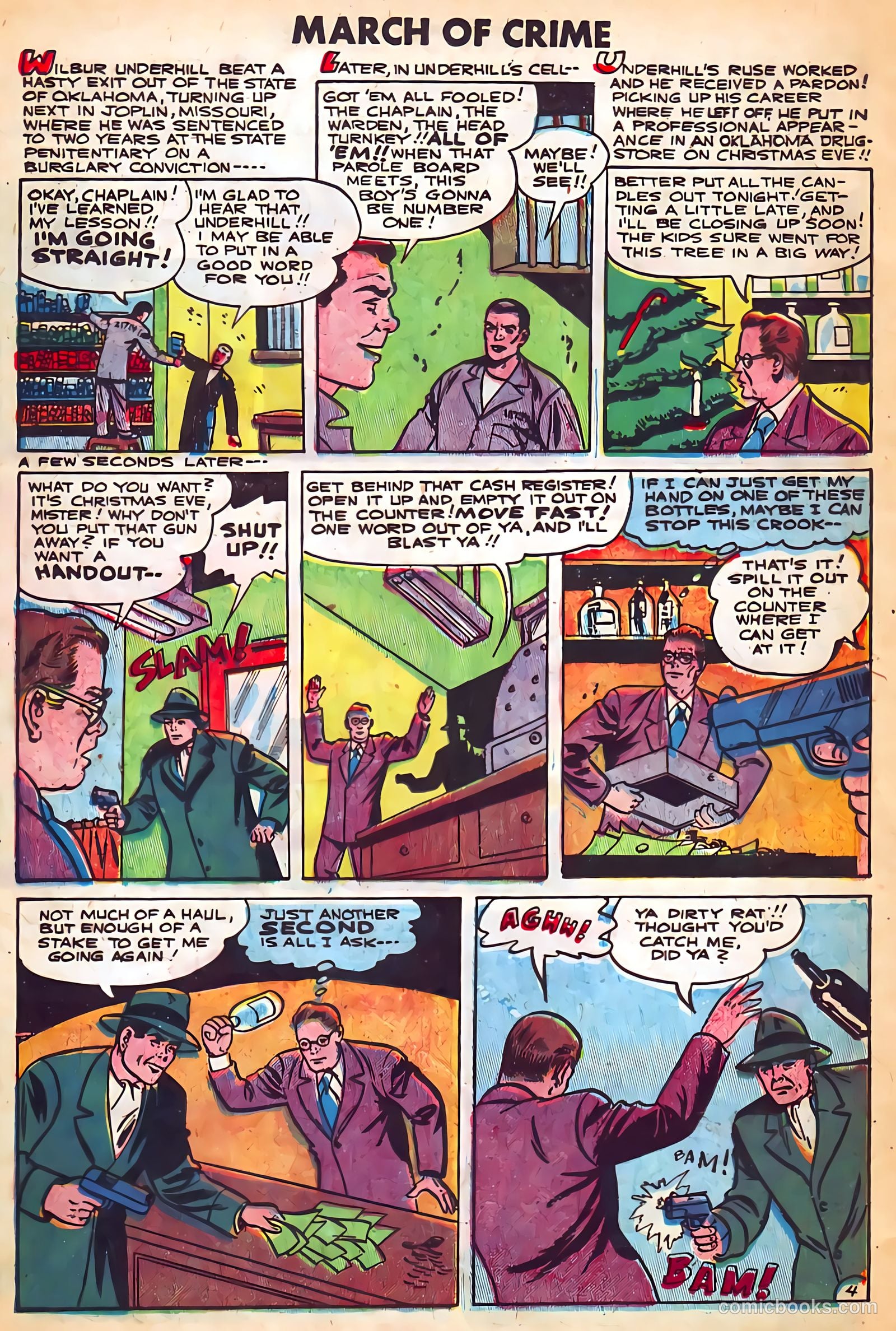 March of Crime #2 (1950) — page 24 of 36