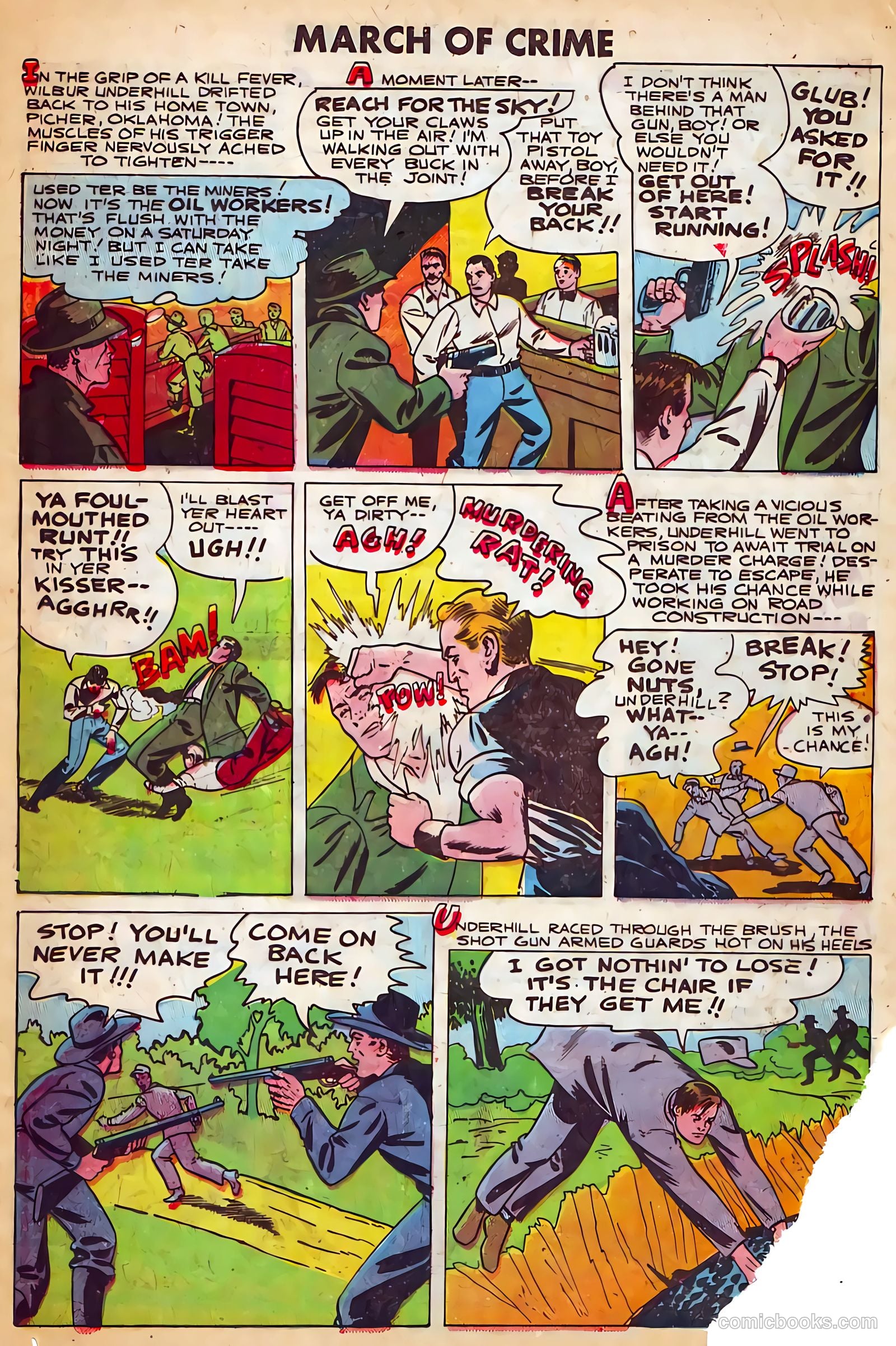 March of Crime #2 (1950) — page 25 of 36
