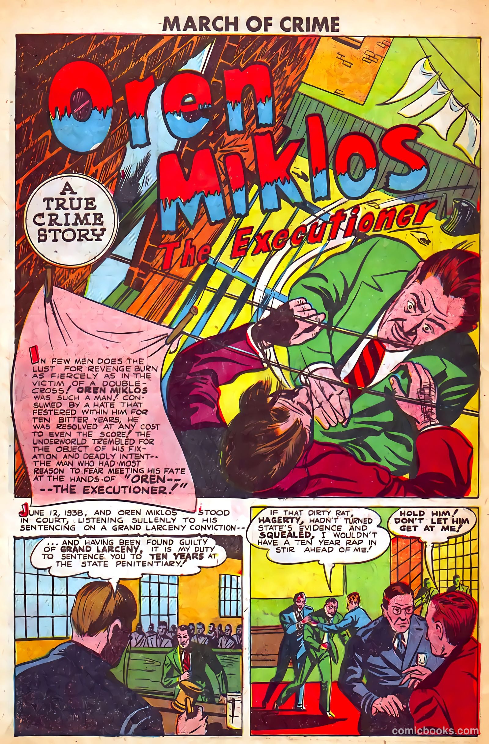 March of Crime #2 (1950) — page 28 of 36