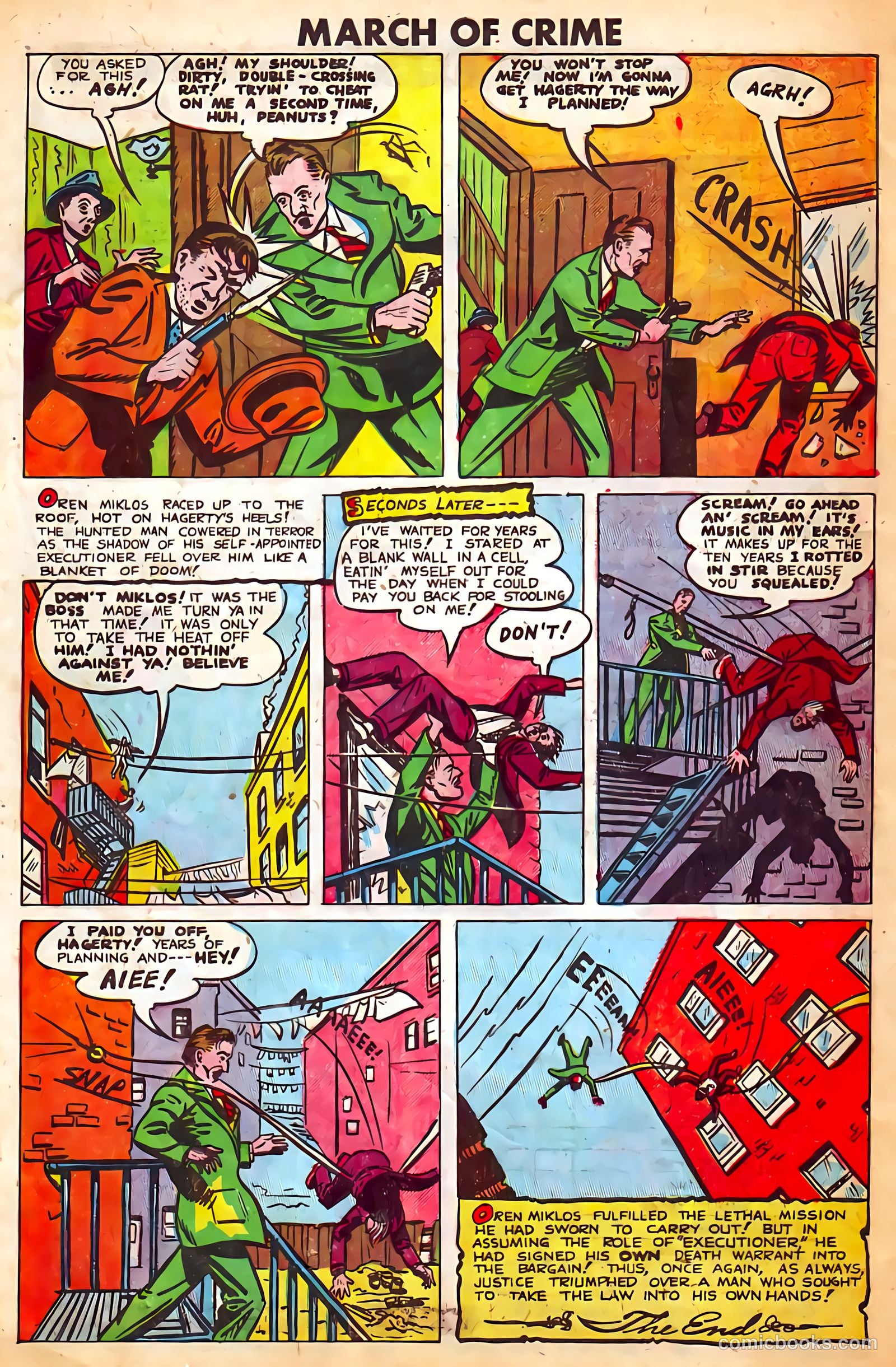 March of Crime #2 (1950) — page 32 of 36
