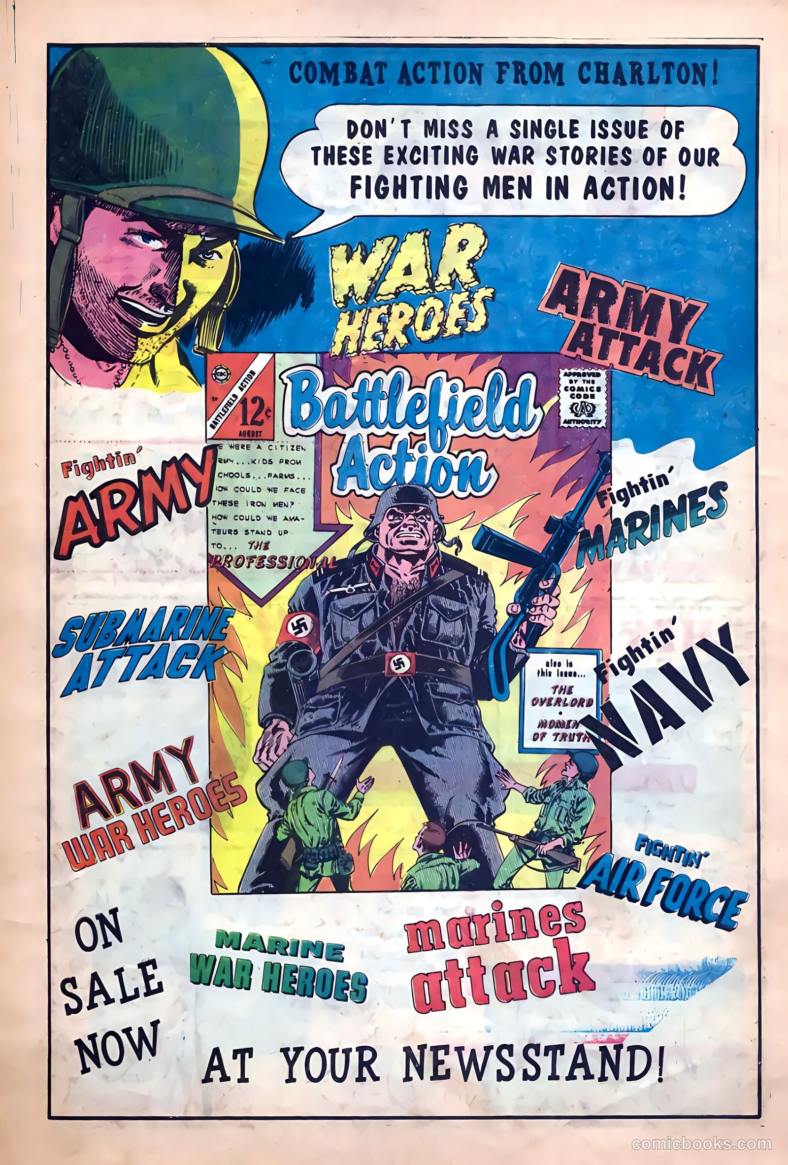 Marine War Heroes #10 (1965) — page 8 of 36