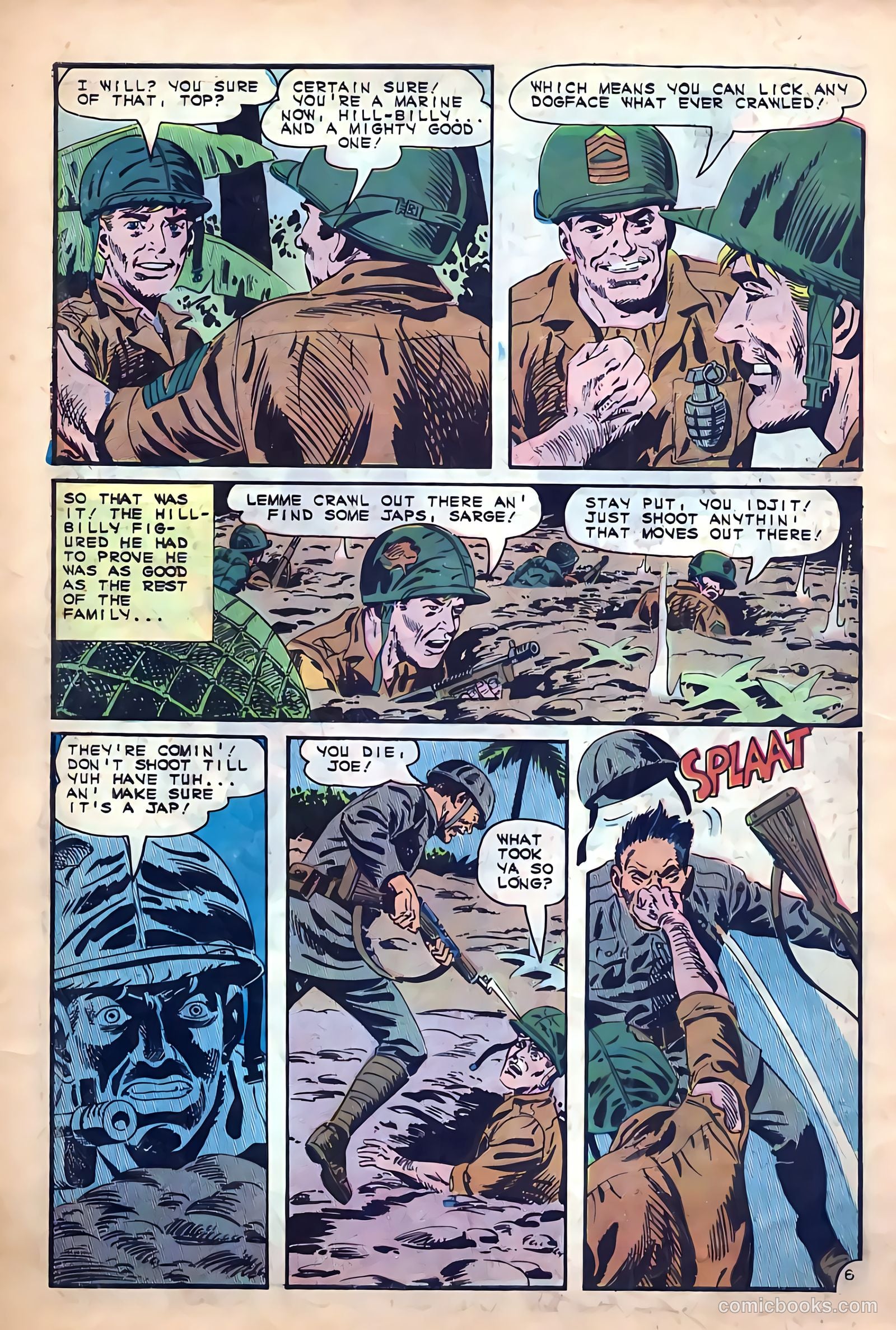 Marine War Heroes #10 (1965) — page 10 of 36