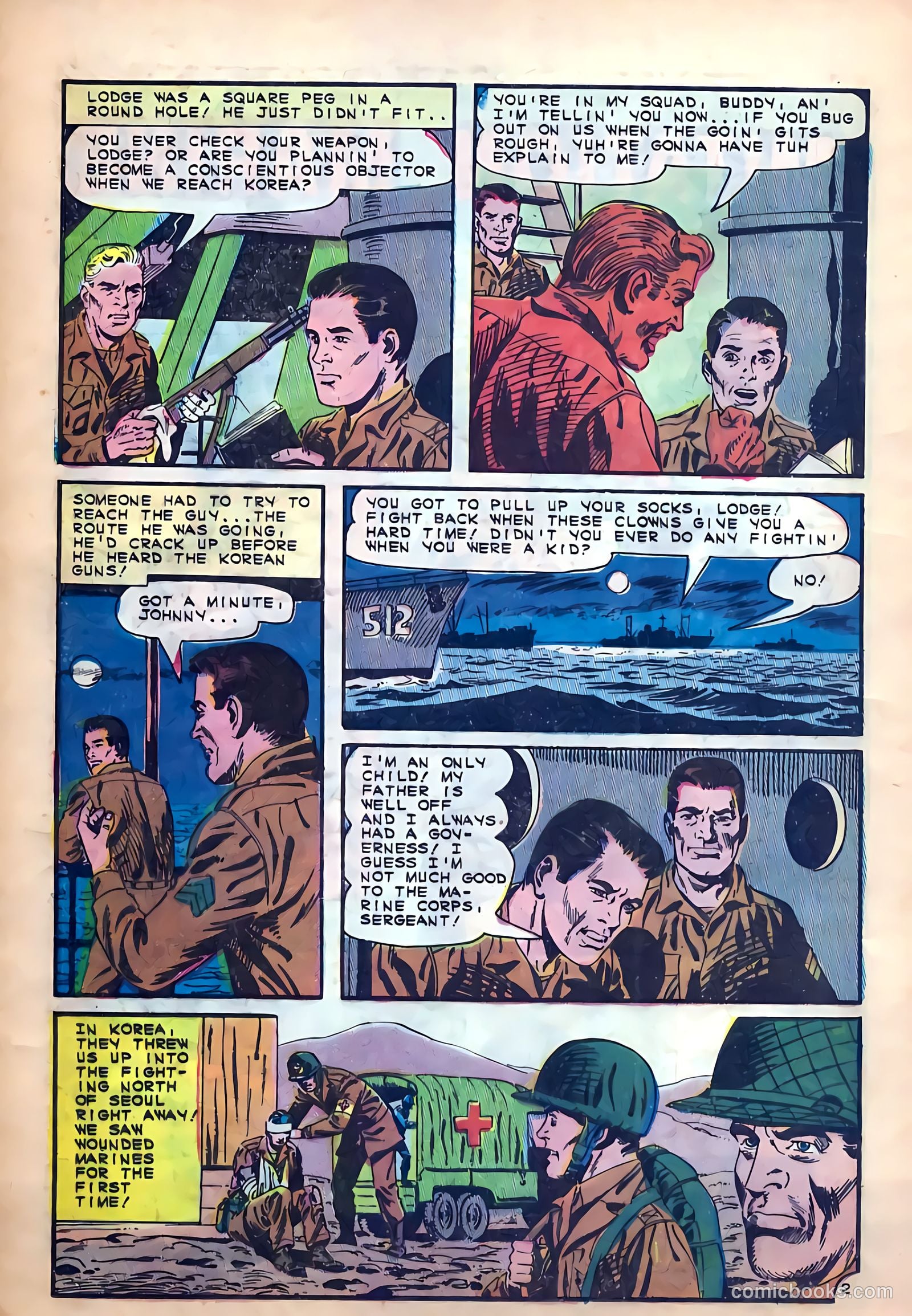 Marine War Heroes #10 (1965) — page 16 of 36