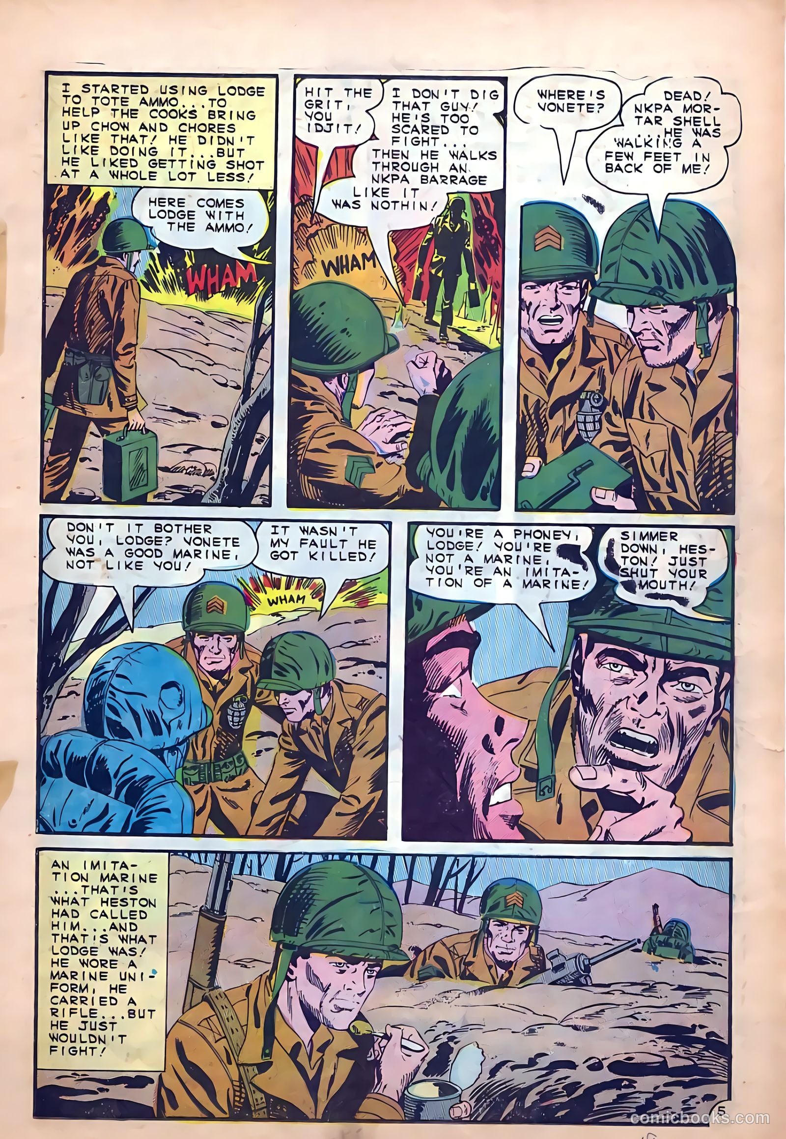 Marine War Heroes #10 (1965) — page 19 of 36