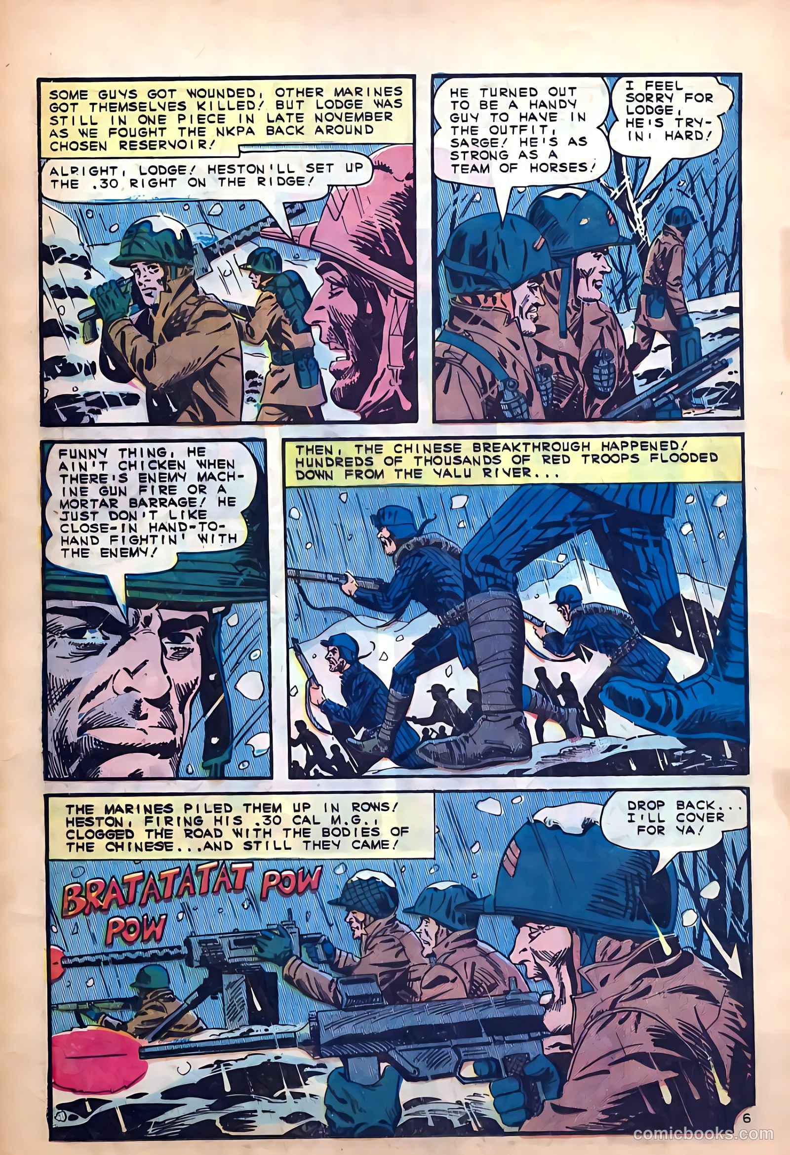 Marine War Heroes #10 (1965) — page 20 of 36