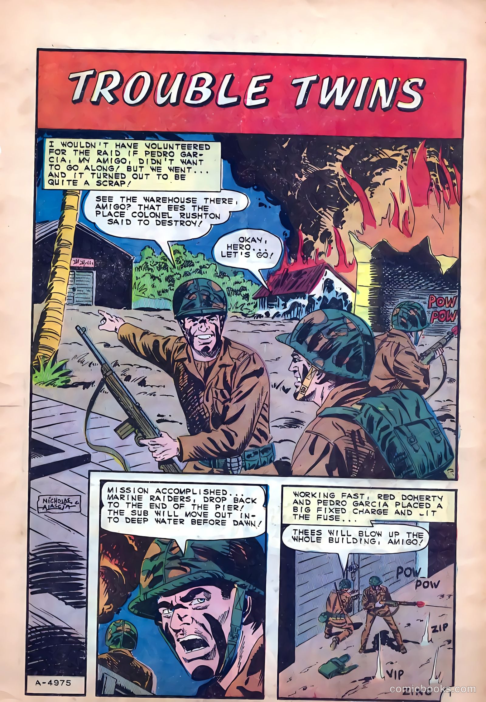 Marine War Heroes #10 (1965) — page 25 of 36