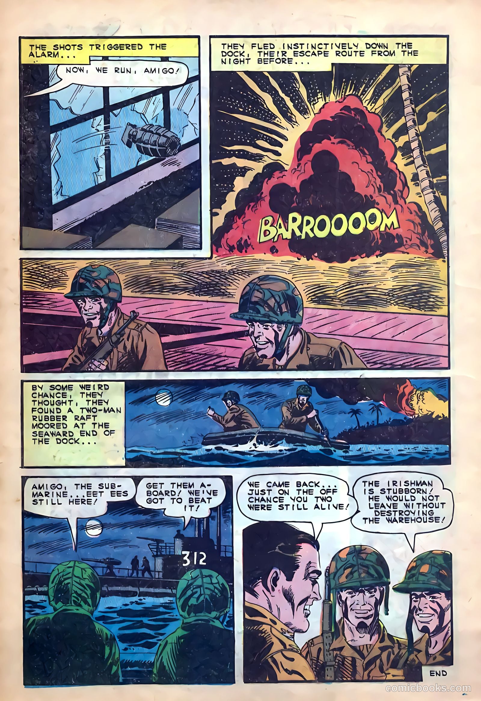 Marine War Heroes #10 (1965) — page 28 of 36