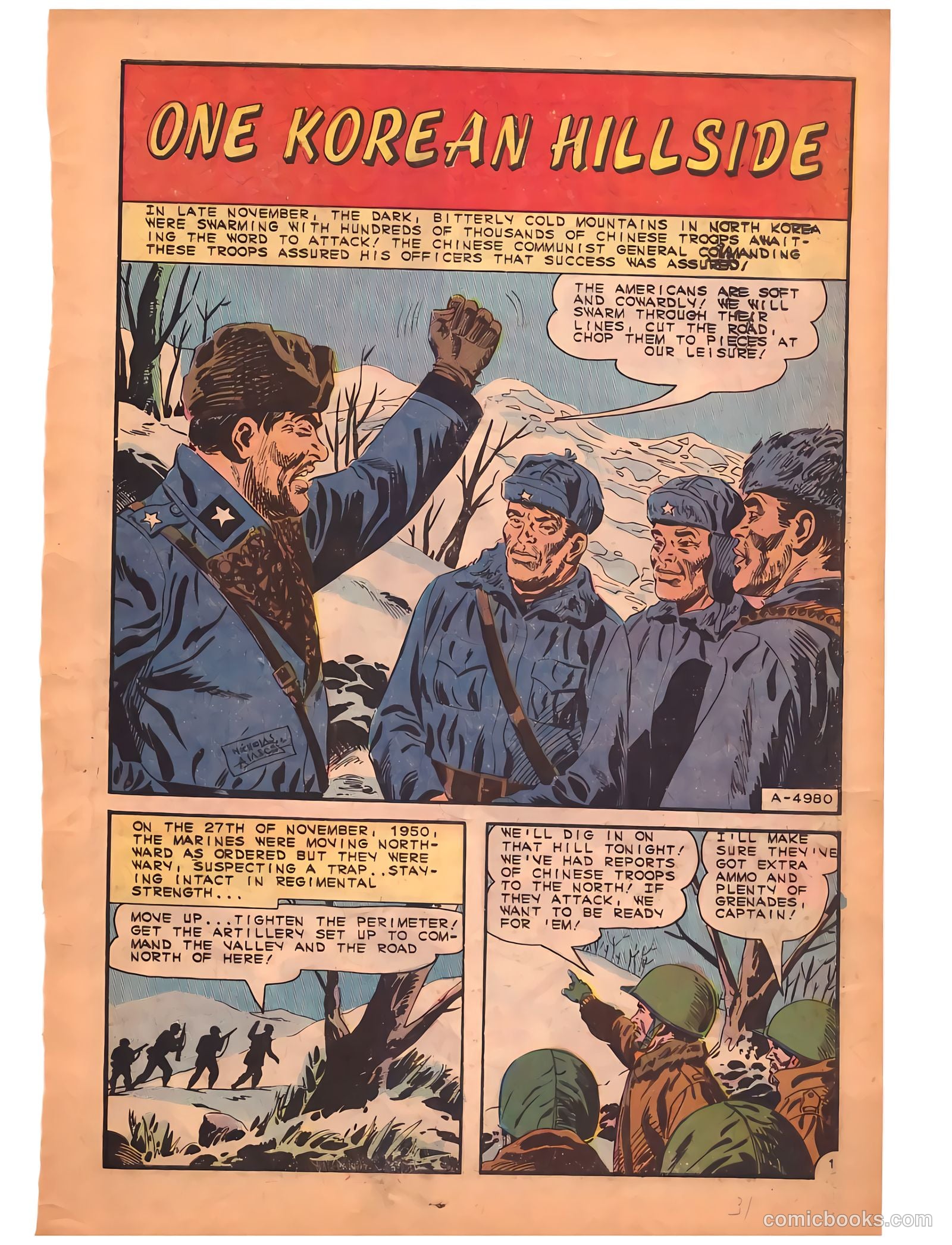 Marine War Heroes #10 (1965) — page 31 of 36