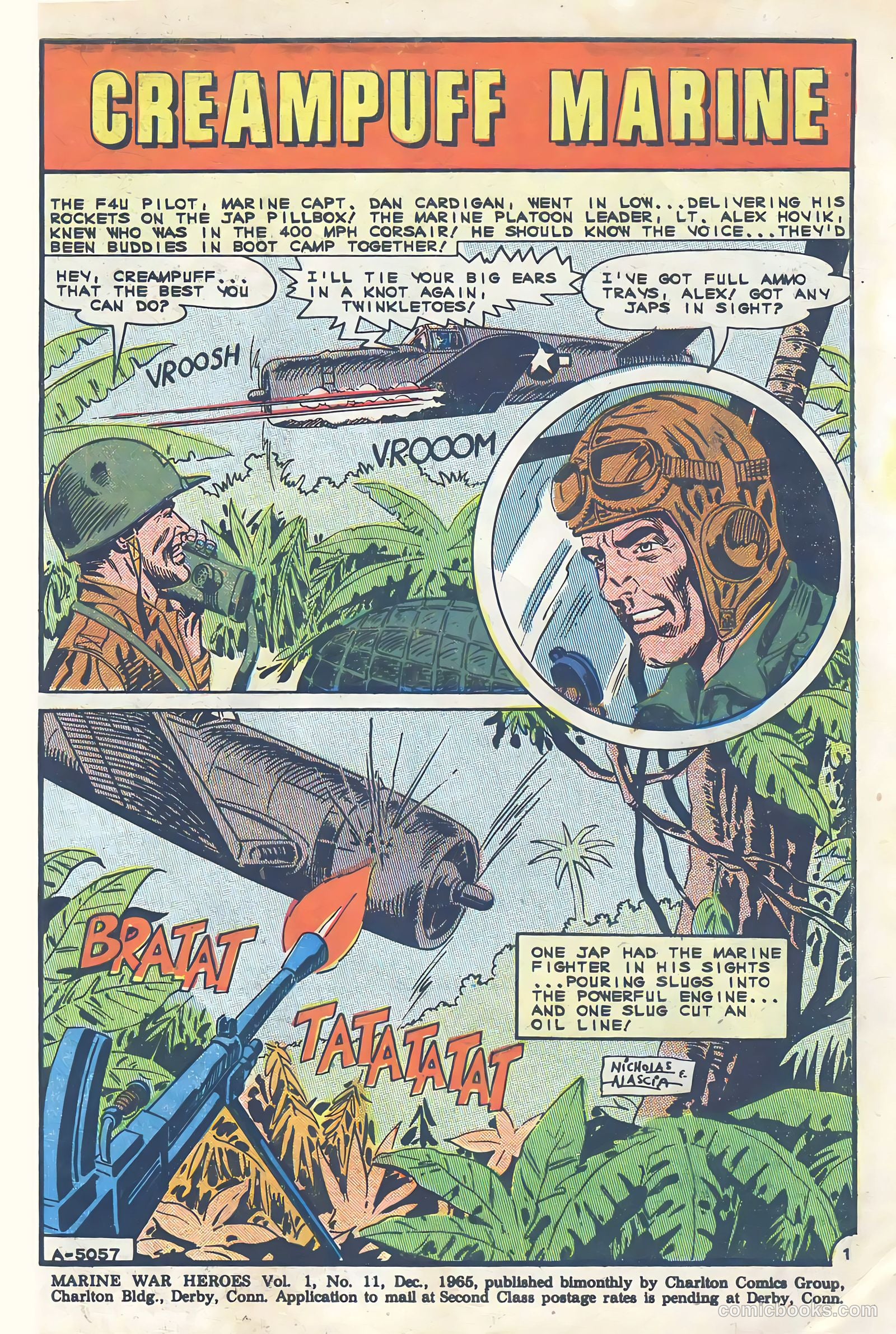 Marine War Heroes #11 (1965) — page 3 of 36