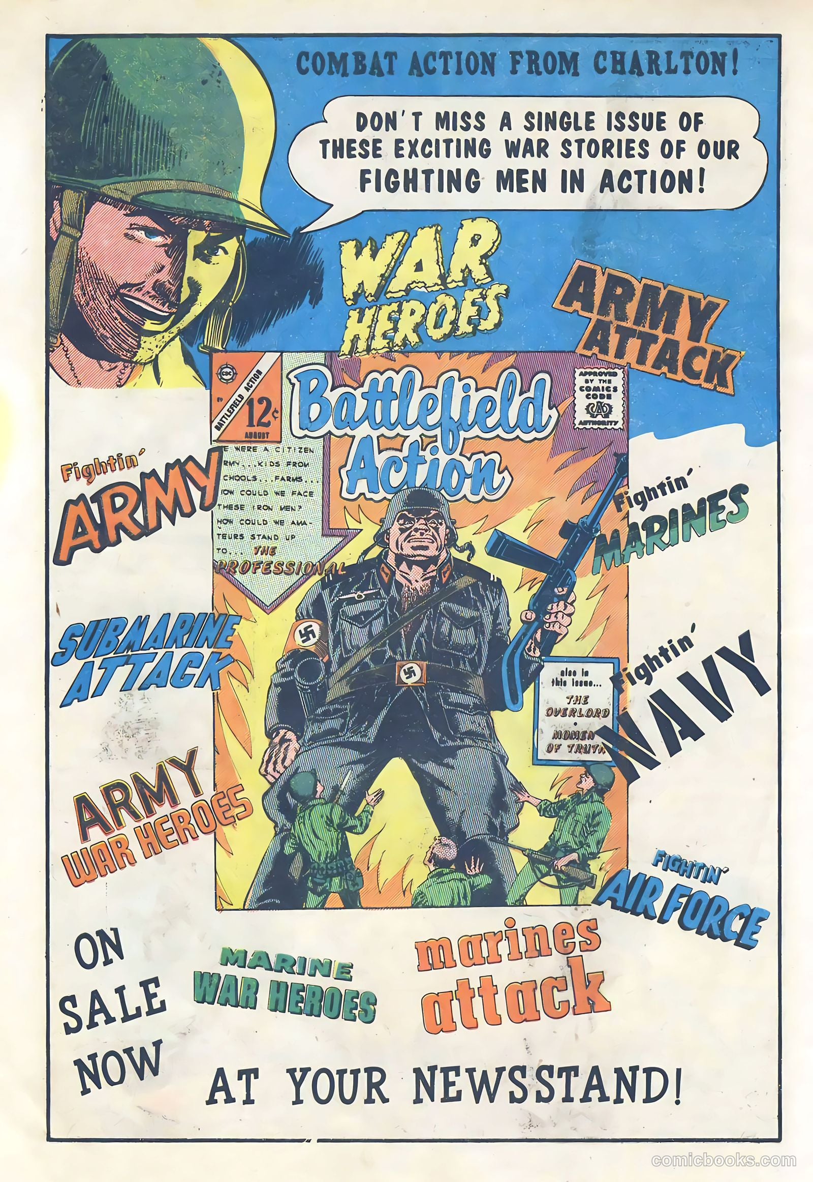 Marine War Heroes #11 (1965) — page 8 of 36