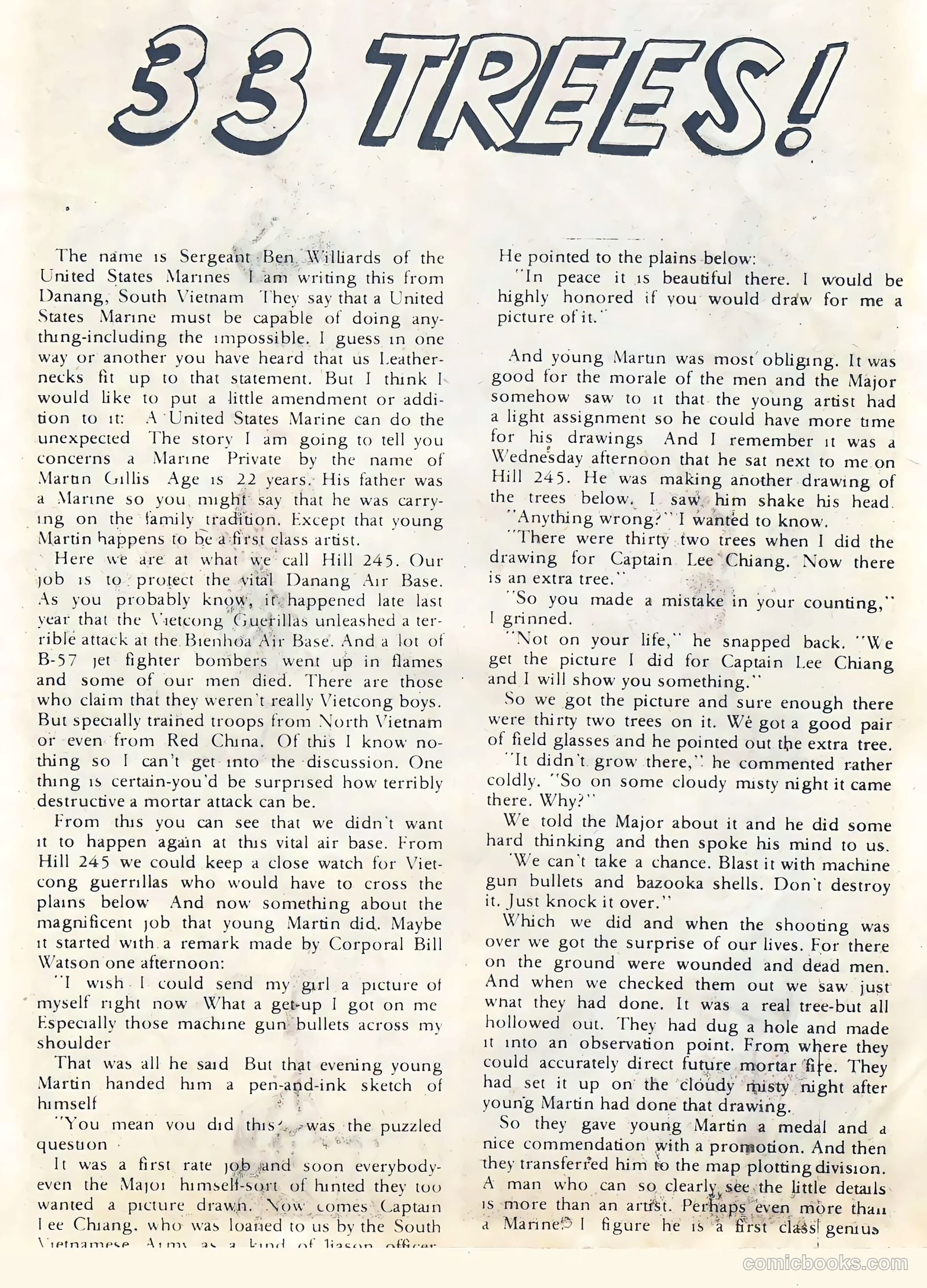Marine War Heroes #11 (1965) — page 13 of 36