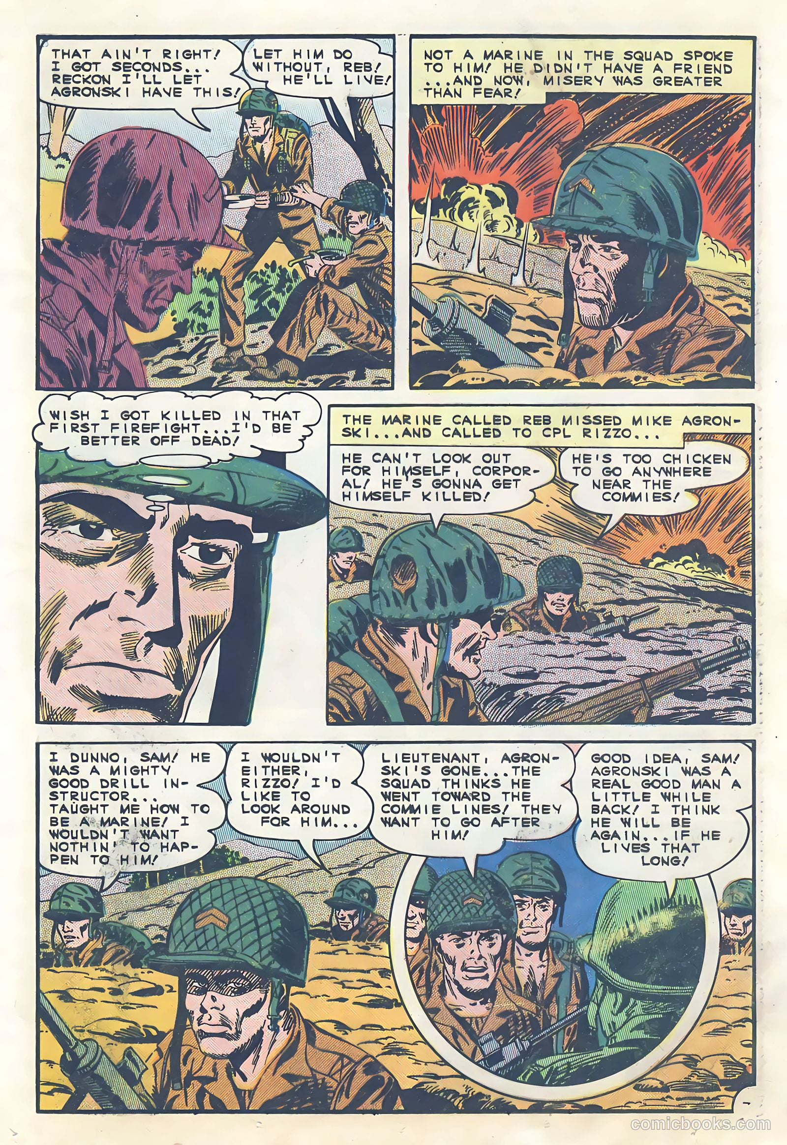 Marine War Heroes #11 (1965) — page 21 of 36