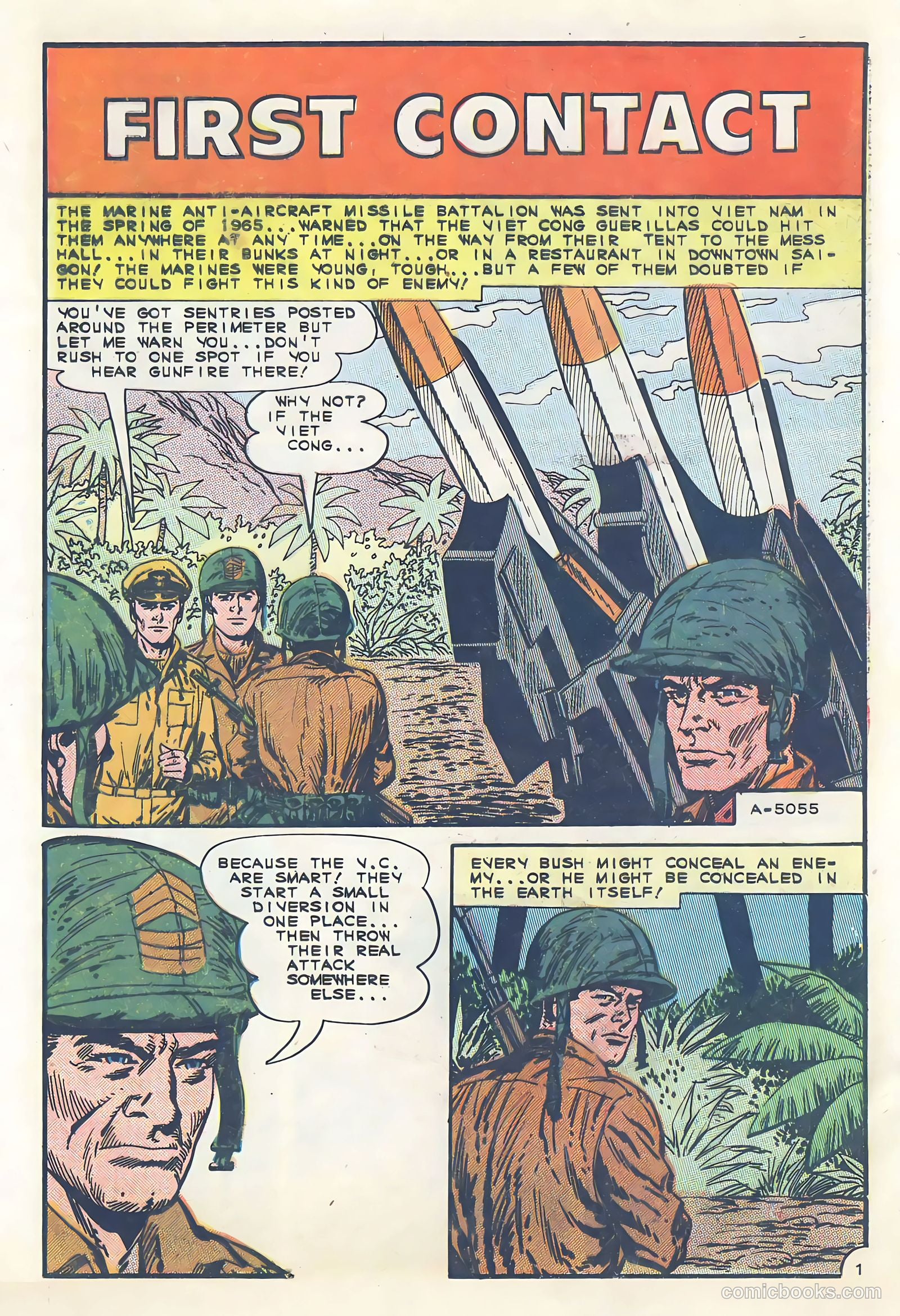 Marine War Heroes #11 (1965) — page 25 of 36