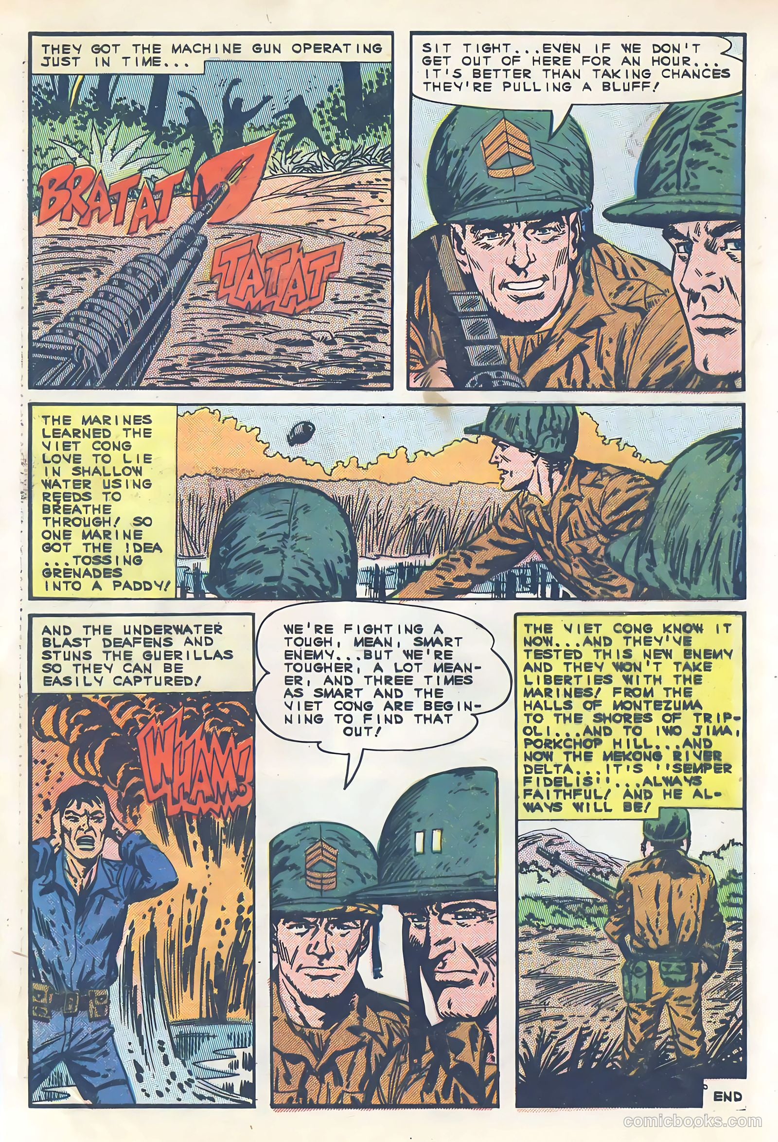 Marine War Heroes #11 (1965) — page 28 of 36