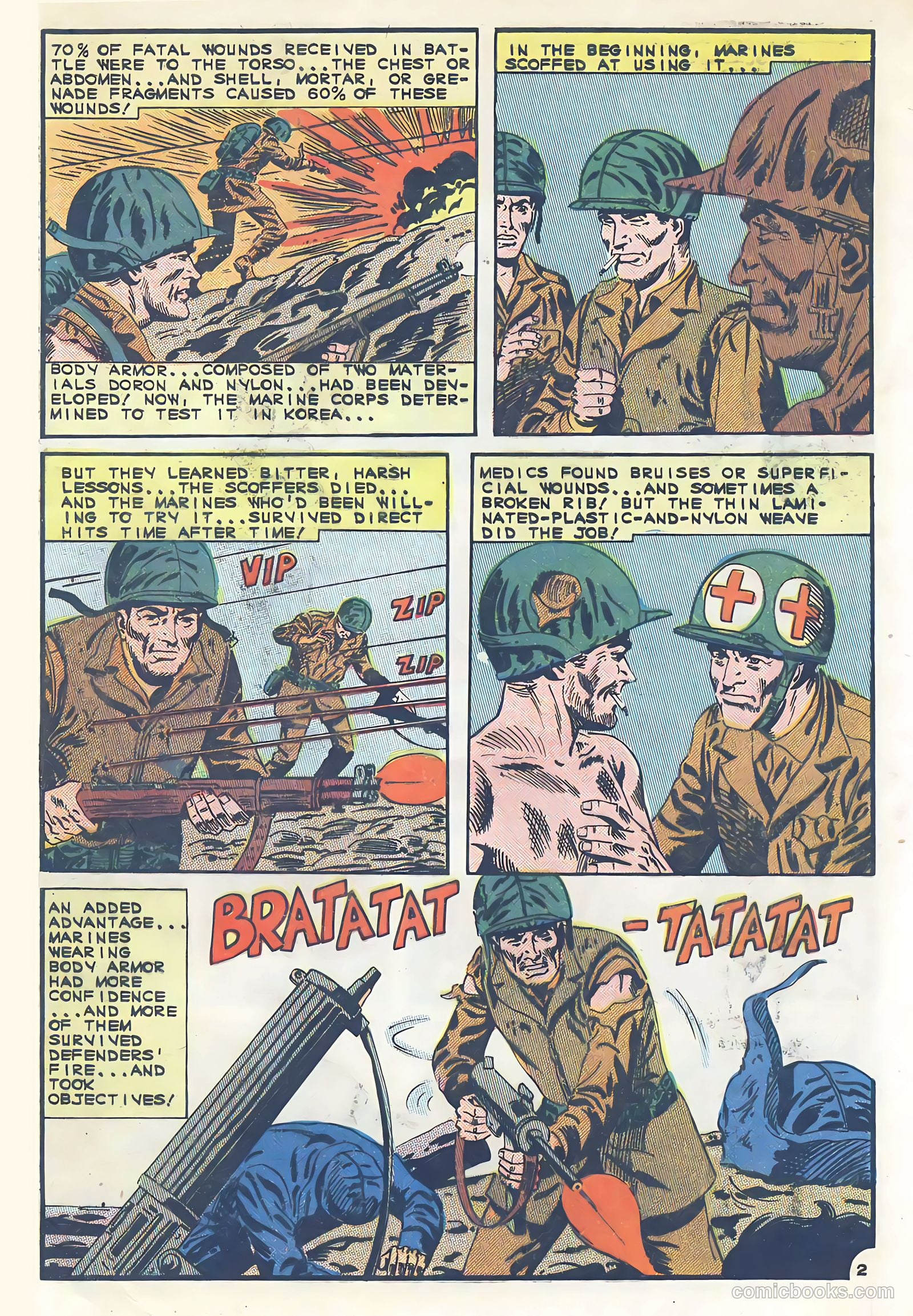Marine War Heroes #11 (1965) — page 32 of 36