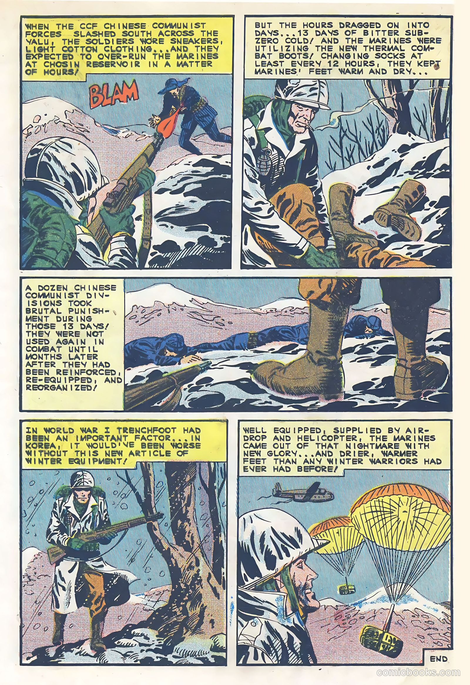 Marine War Heroes #11 (1965) — page 33 of 36