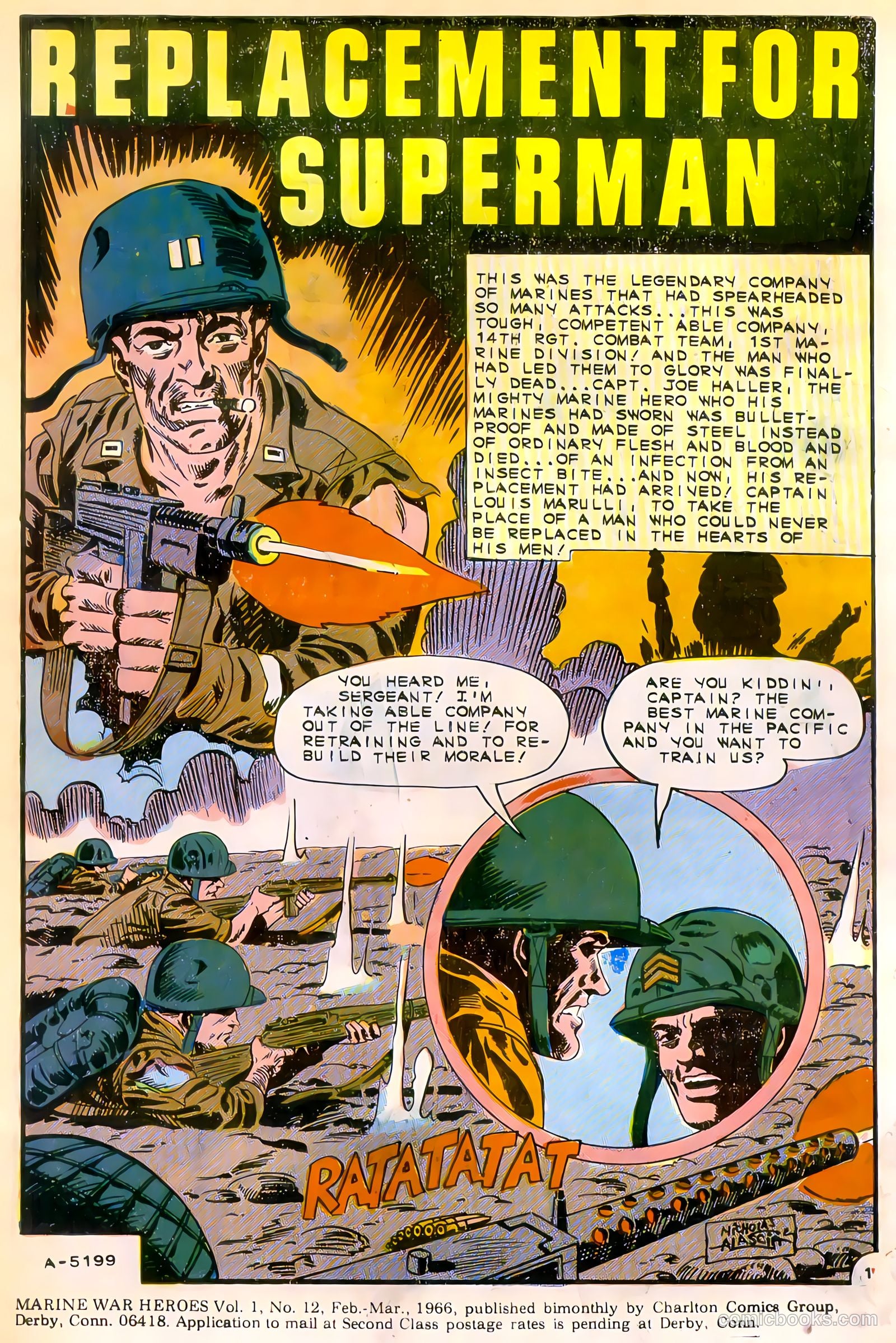 Marine War Heroes #12 (1966) — page 3 of 36