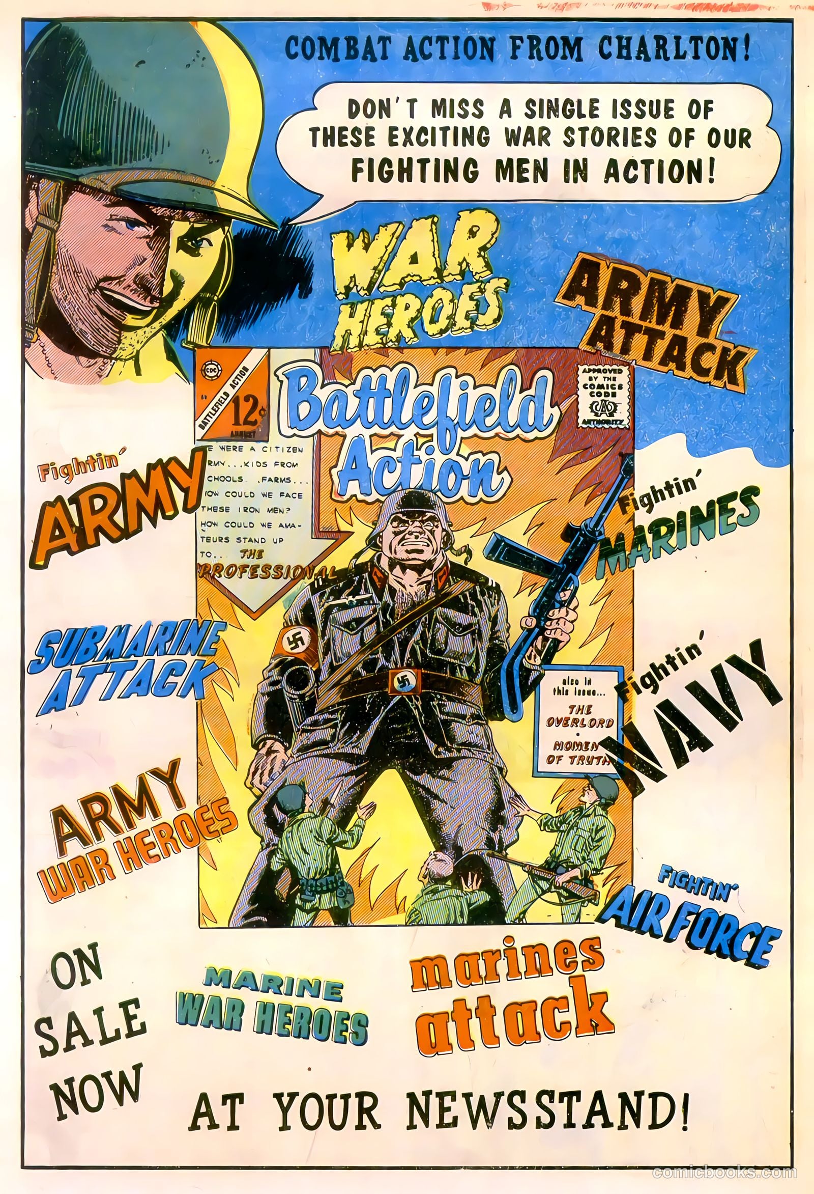Marine War Heroes #12 (1966) — page 8 of 36