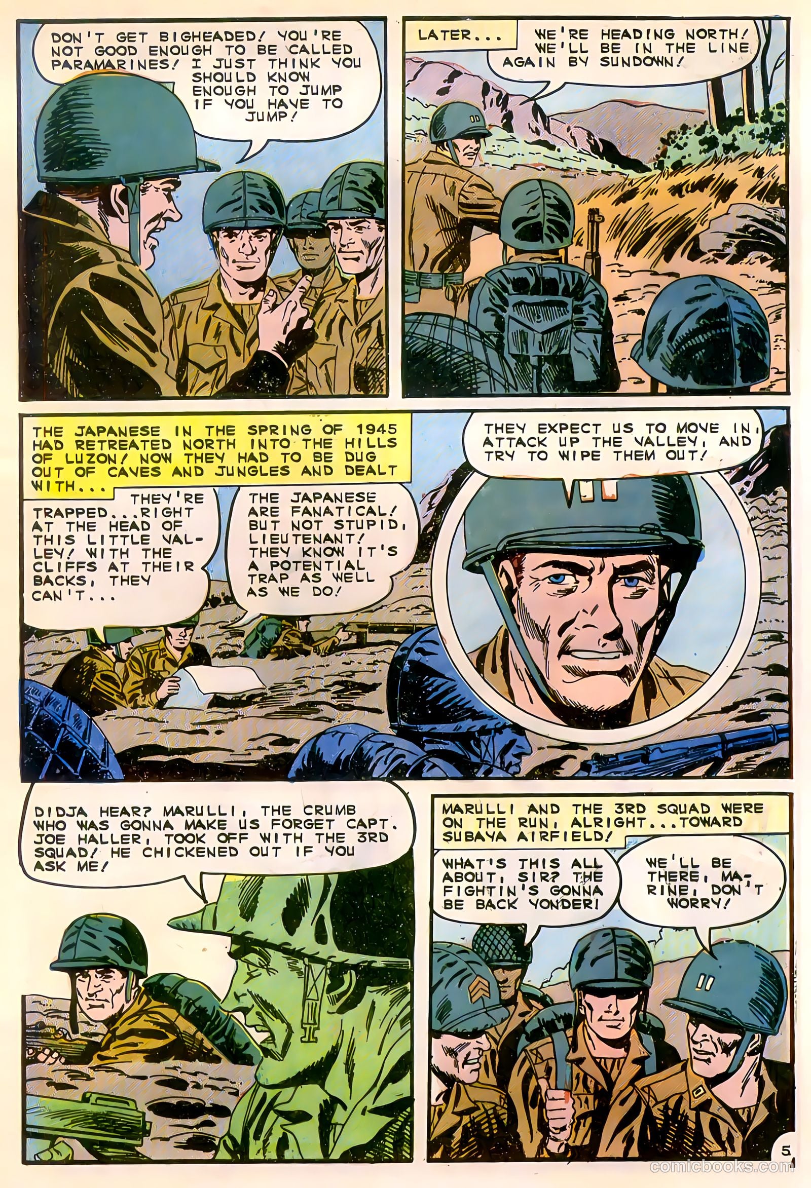 Marine War Heroes #12 (1966) — page 9 of 36