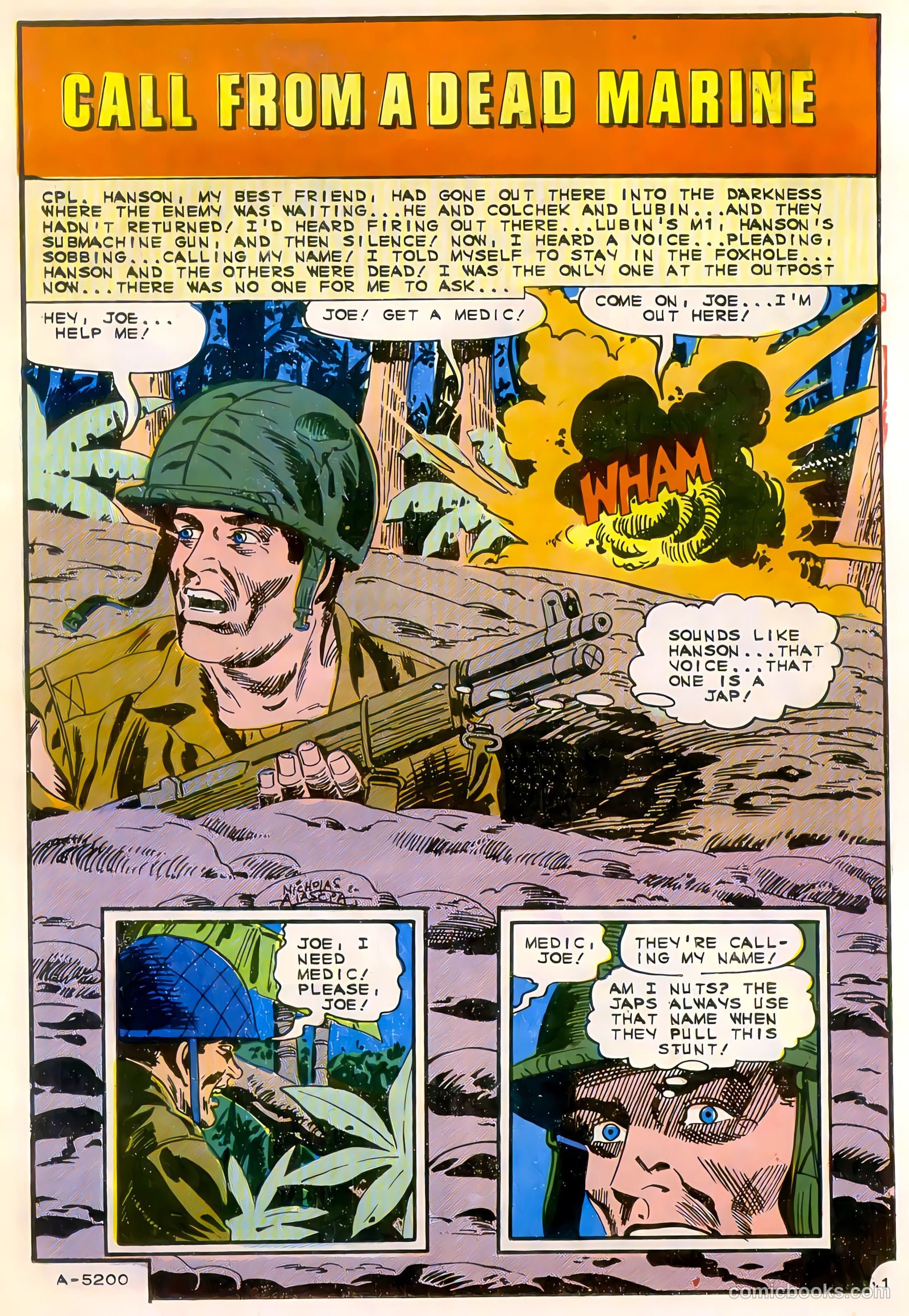 Marine War Heroes #12 (1966) — page 15 of 36