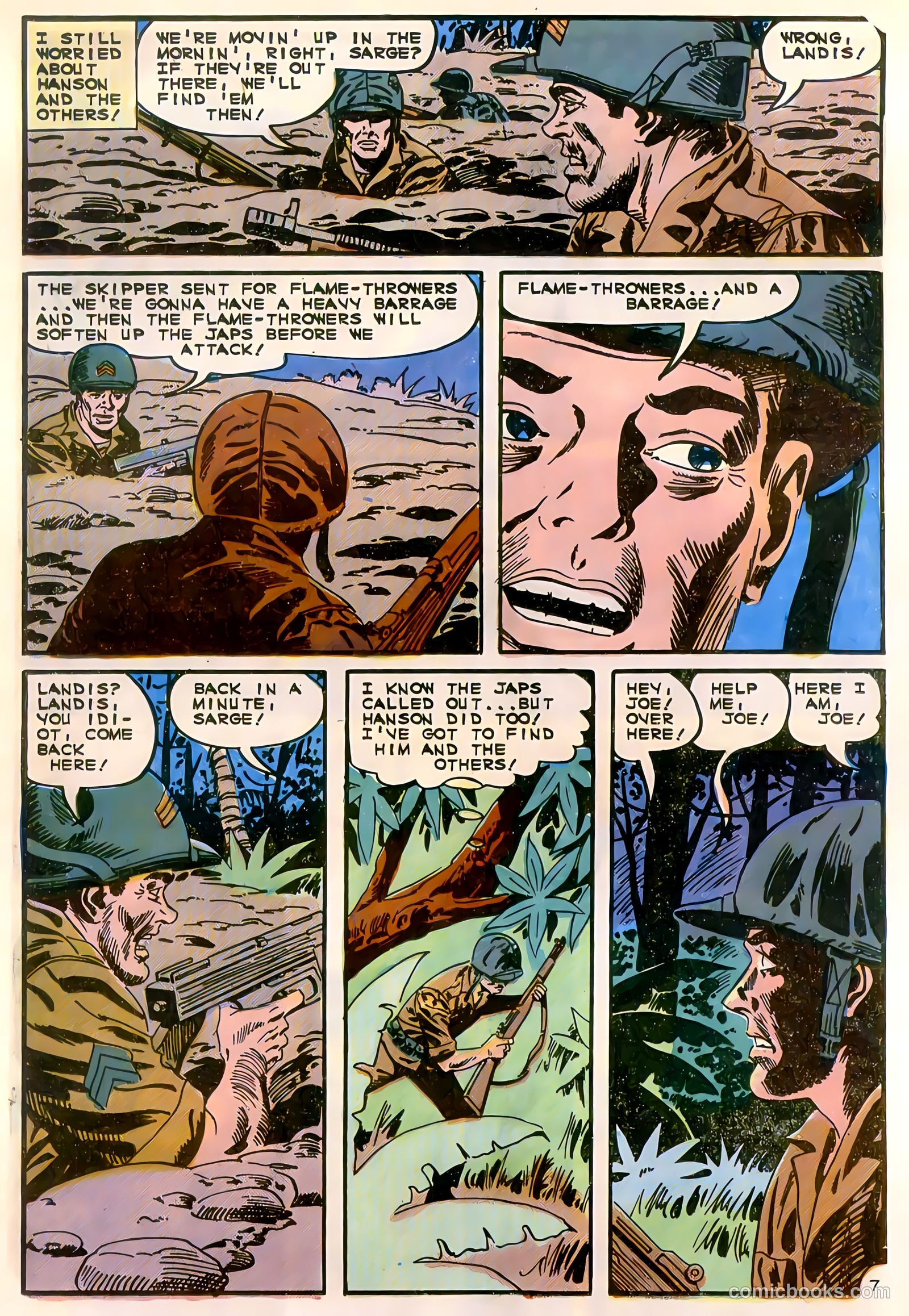 Marine War Heroes #12 (1966) — page 21 of 36