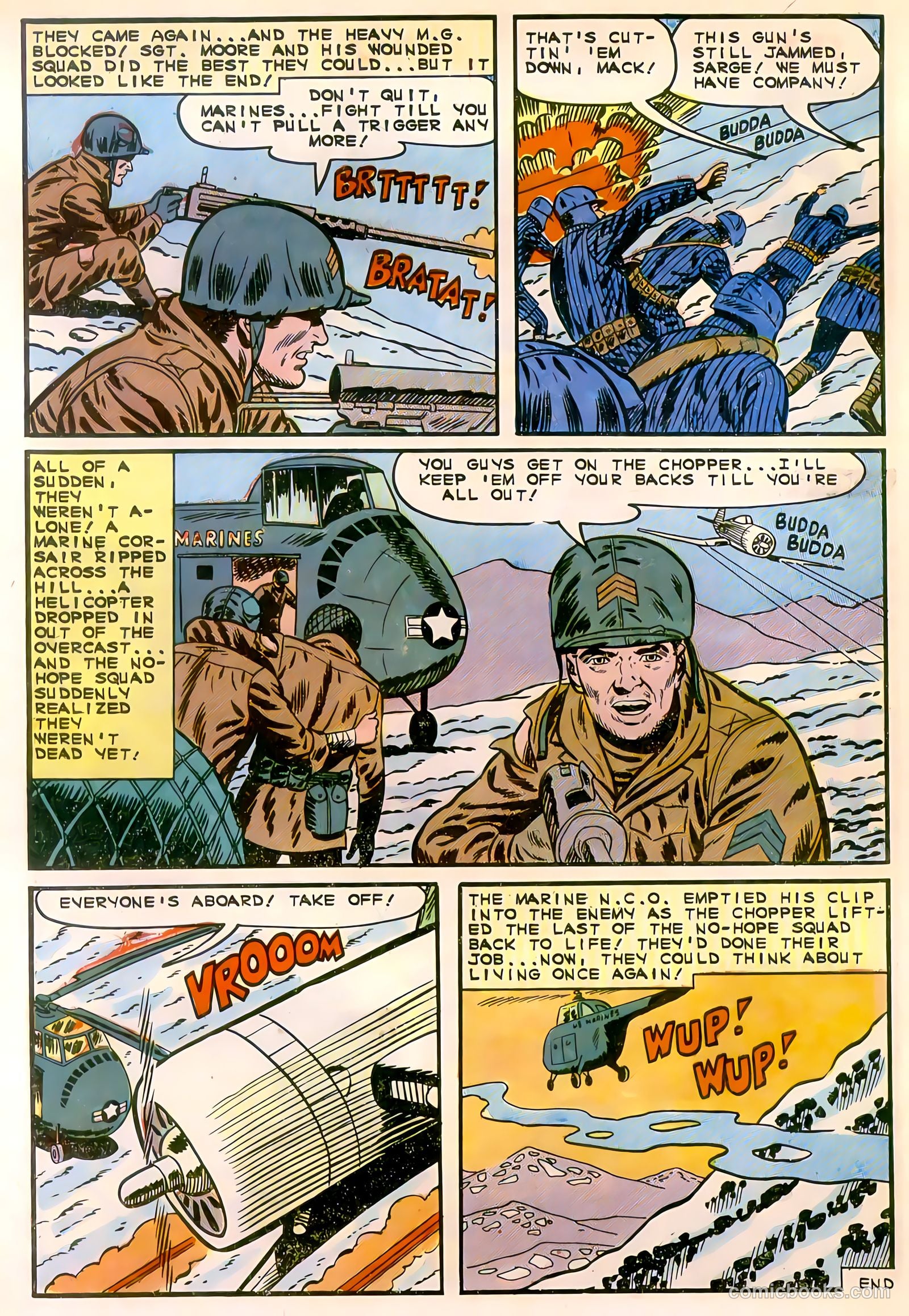 Marine War Heroes #12 (1966) — page 28 of 36