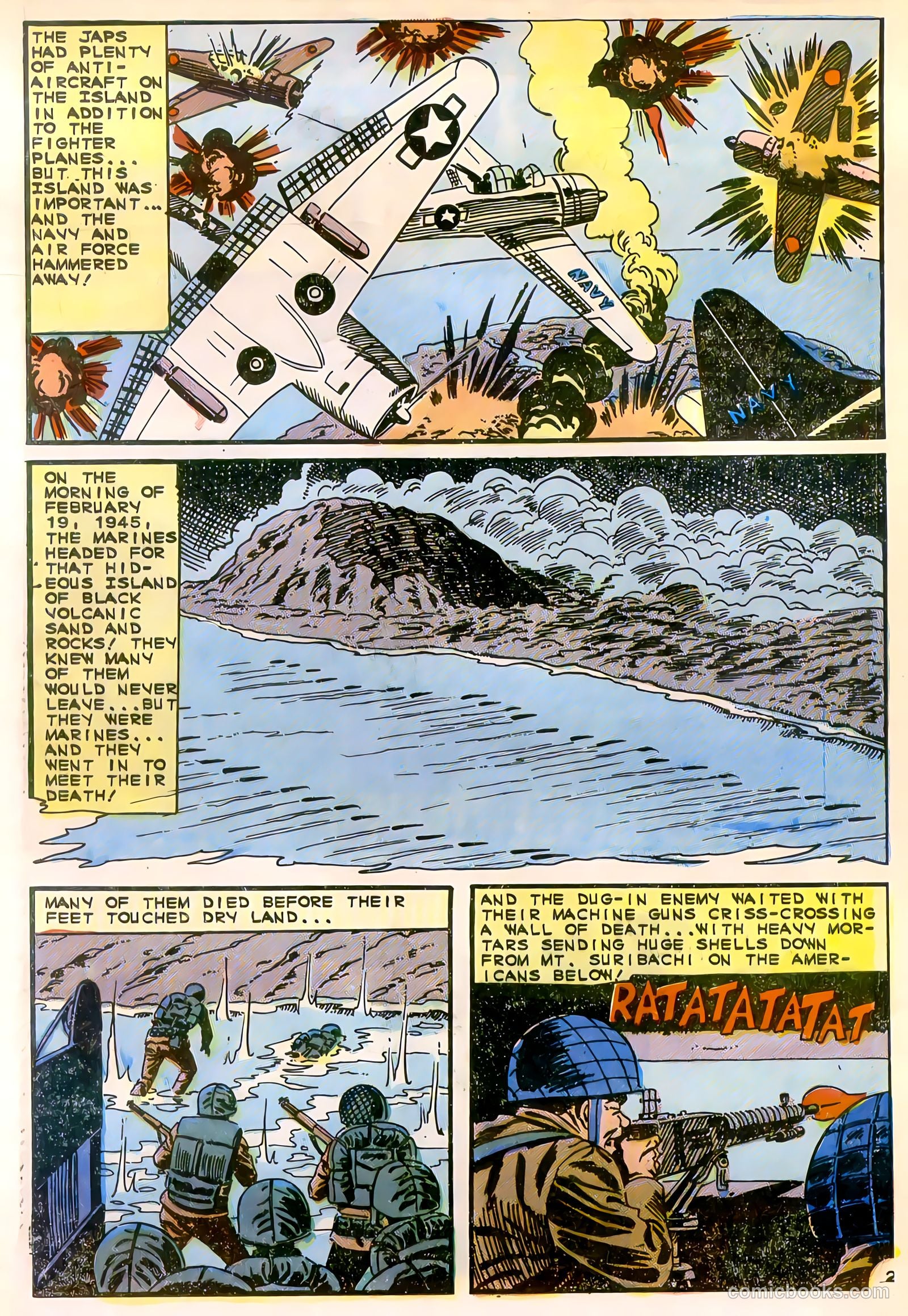 Marine War Heroes #12 (1966) — page 32 of 36