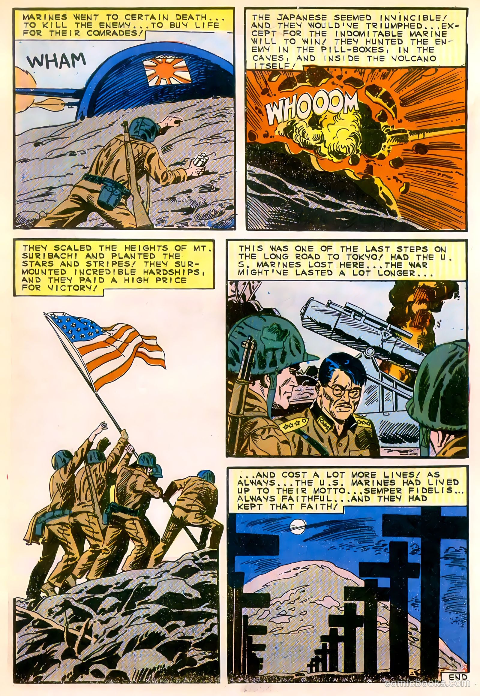 Marine War Heroes #12 (1966) — page 33 of 36