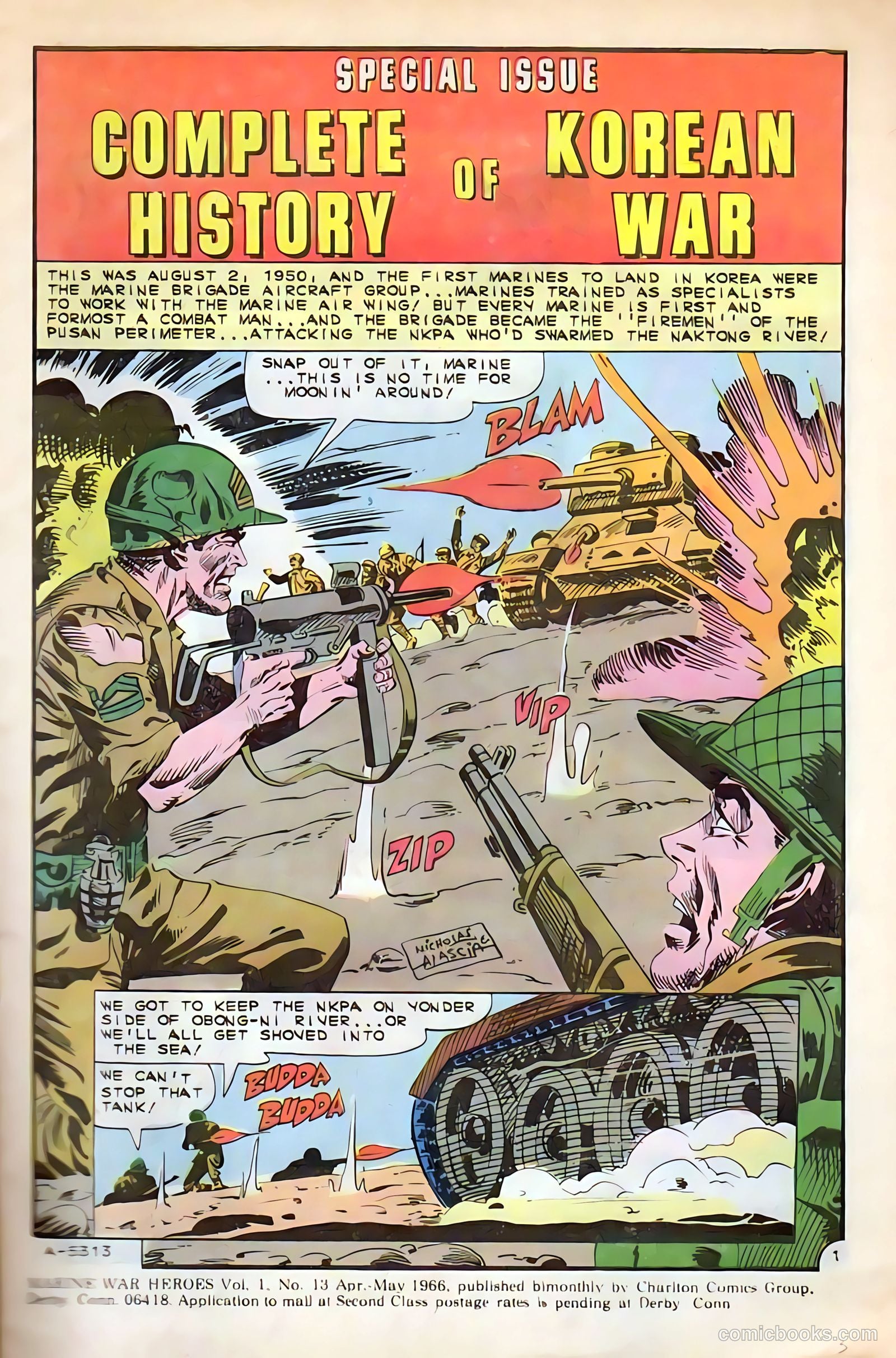 Marine War Heroes #13 (1966) — page 3 of 36