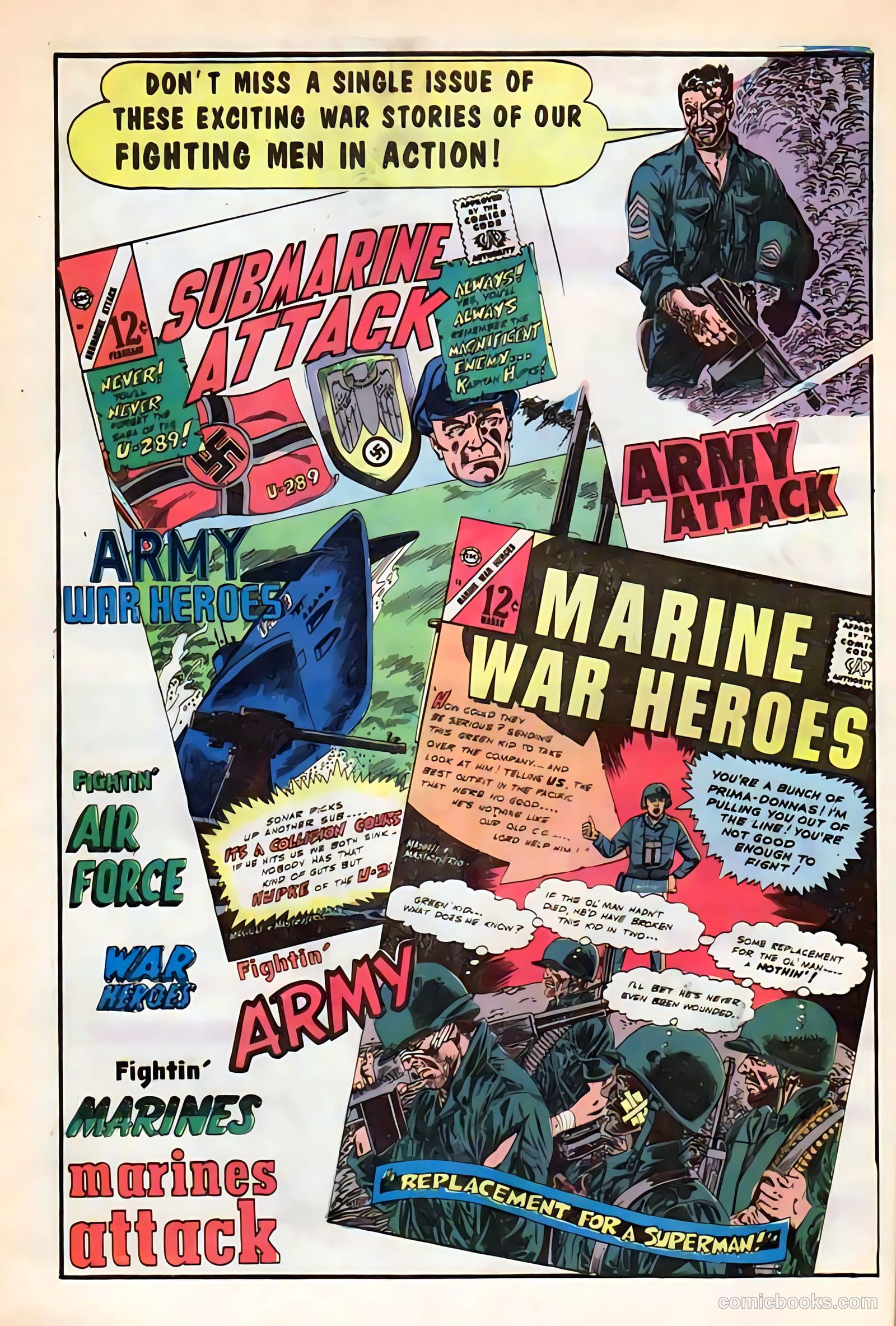 Marine War Heroes #13 (1966) — page 8 of 36