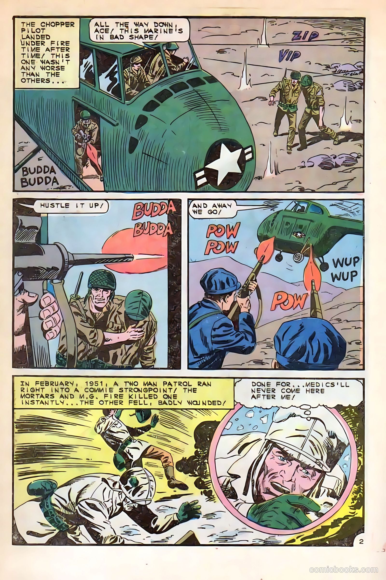 Marine War Heroes #13 (1966) — page 32 of 36