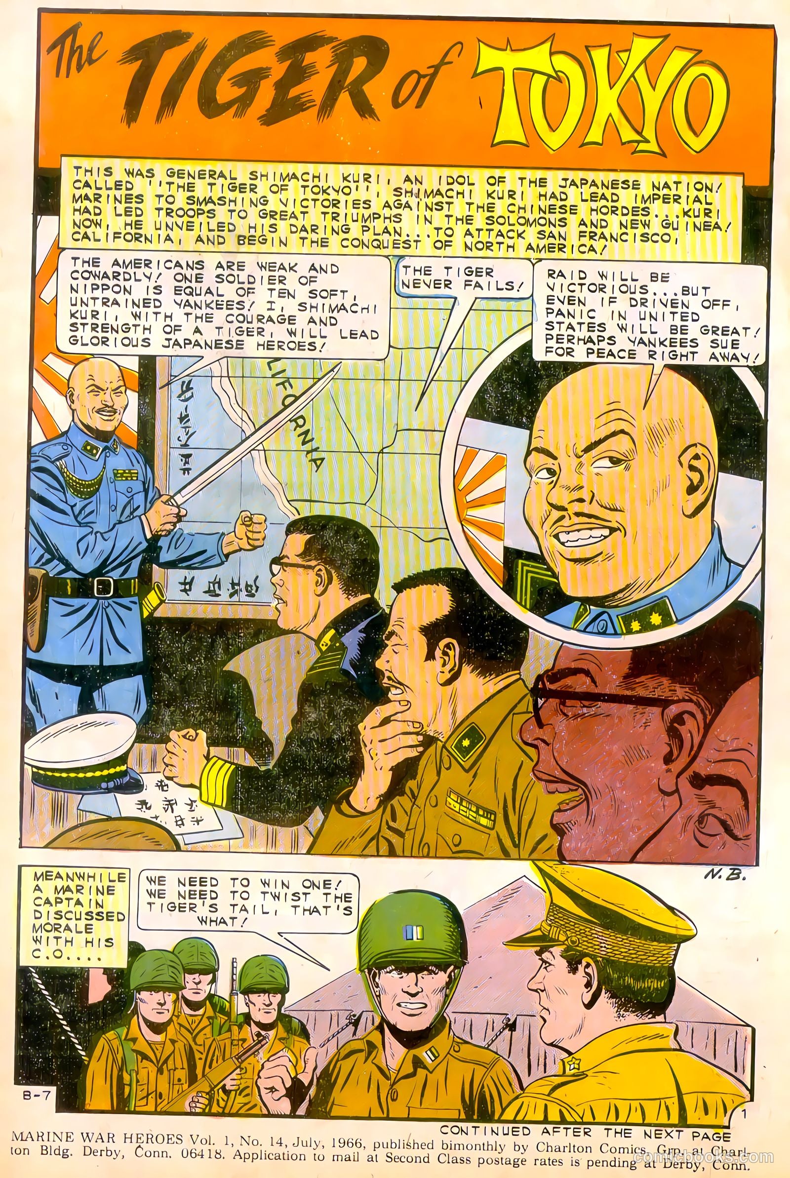 Marine War Heroes #14 (1966) — page 3 of 36