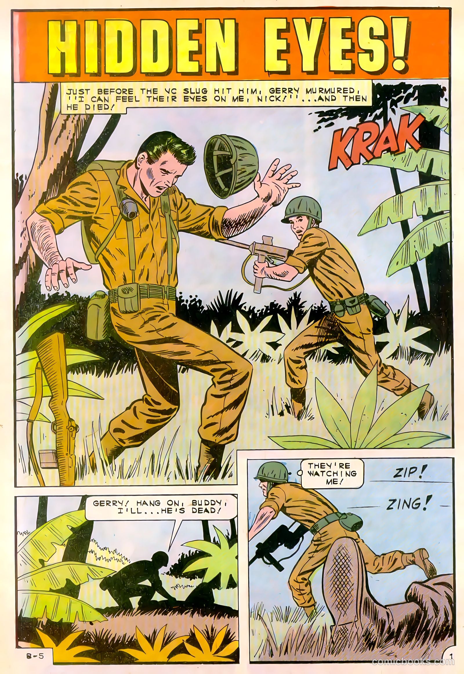 Marine War Heroes #14 (1966) — page 21 of 36
