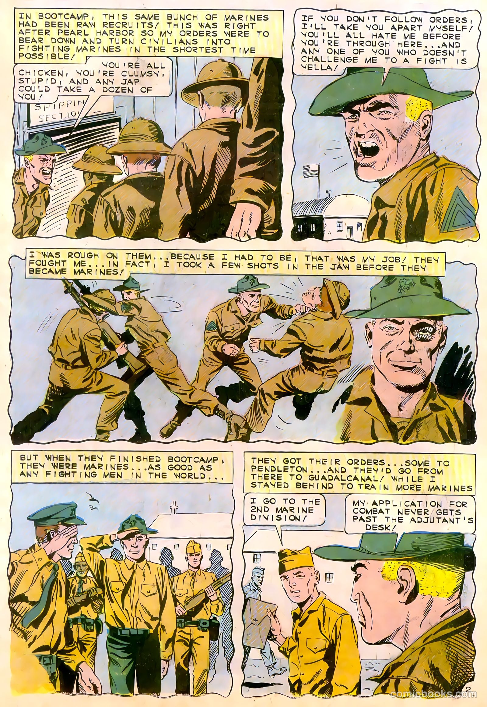 Marine War Heroes #14 (1966) — page 26 of 36