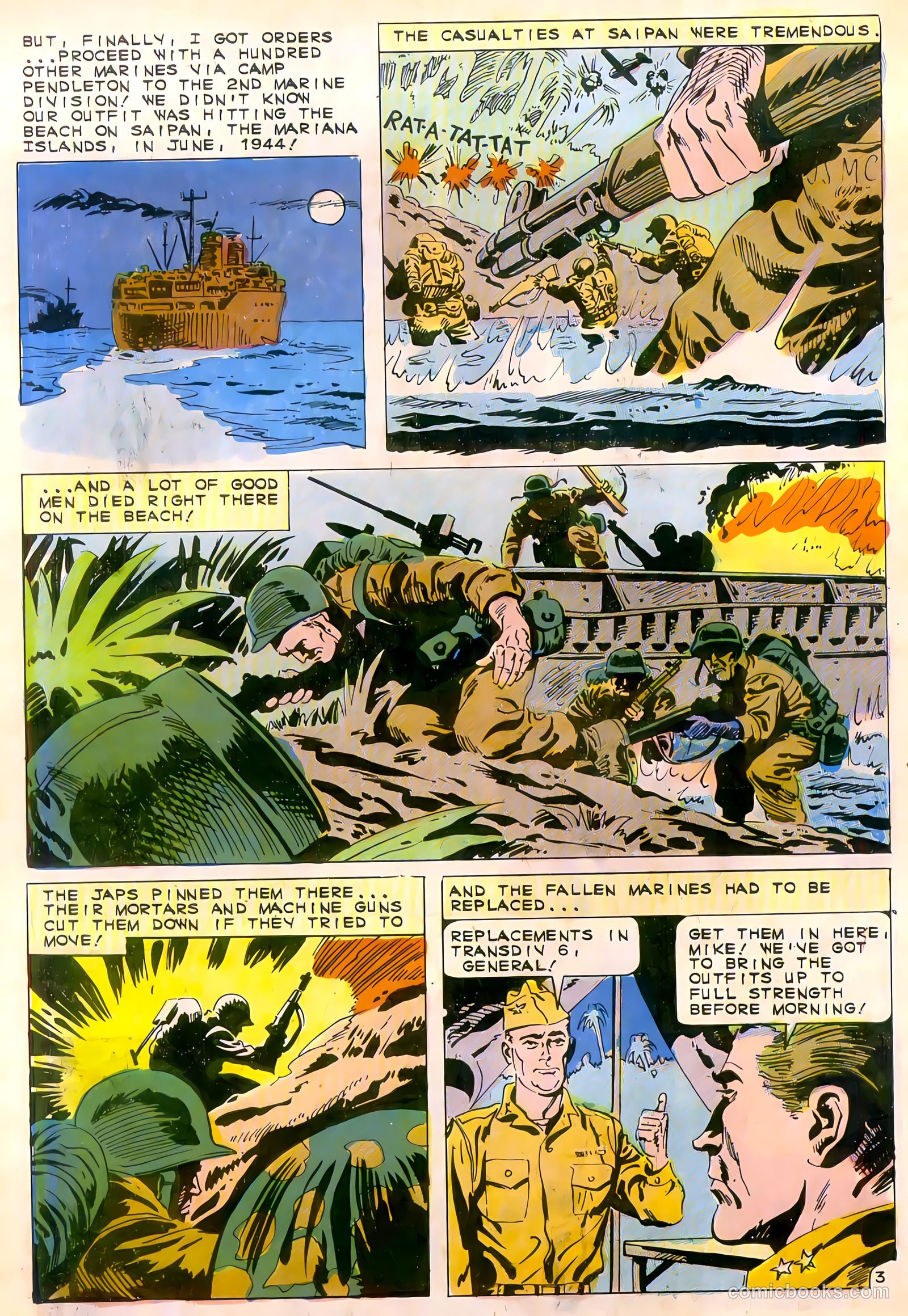 Marine War Heroes #14 (1966) — page 27 of 36