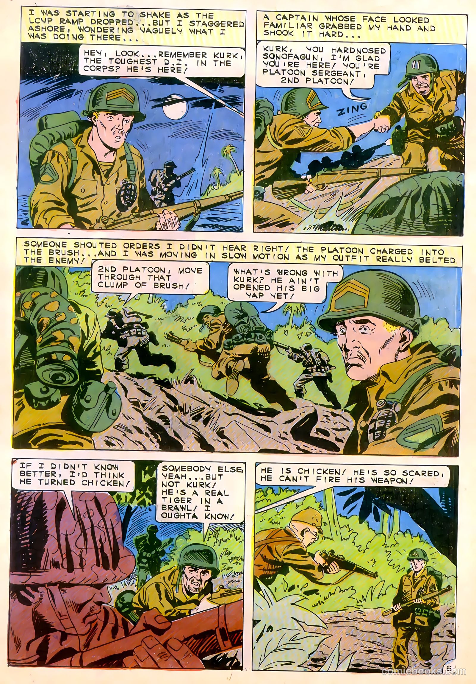 Marine War Heroes #14 (1966) — page 30 of 36