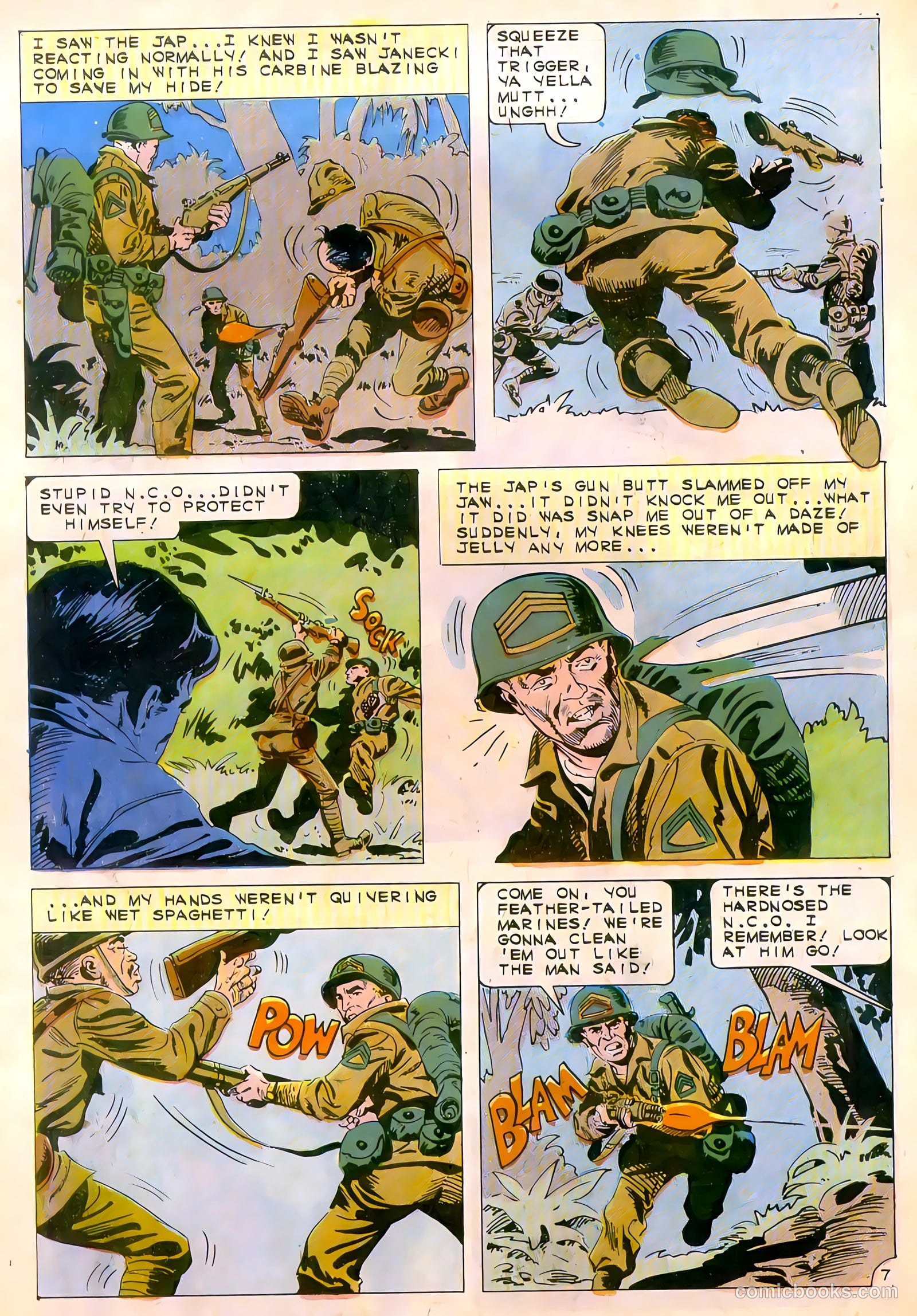 Marine War Heroes #14 (1966) — page 31 of 36