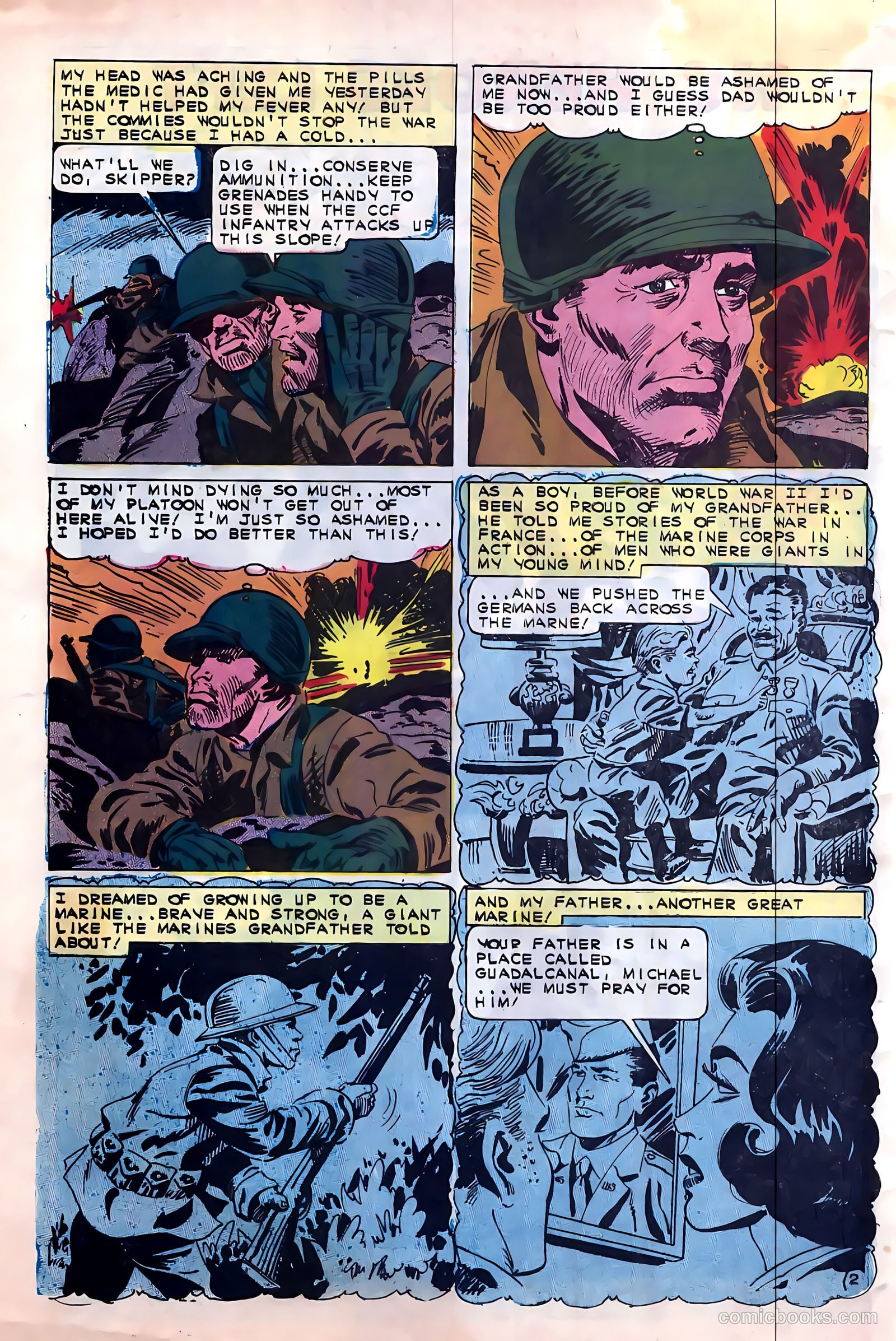 Marine War Heroes #15 (1966) — page 4 of 36