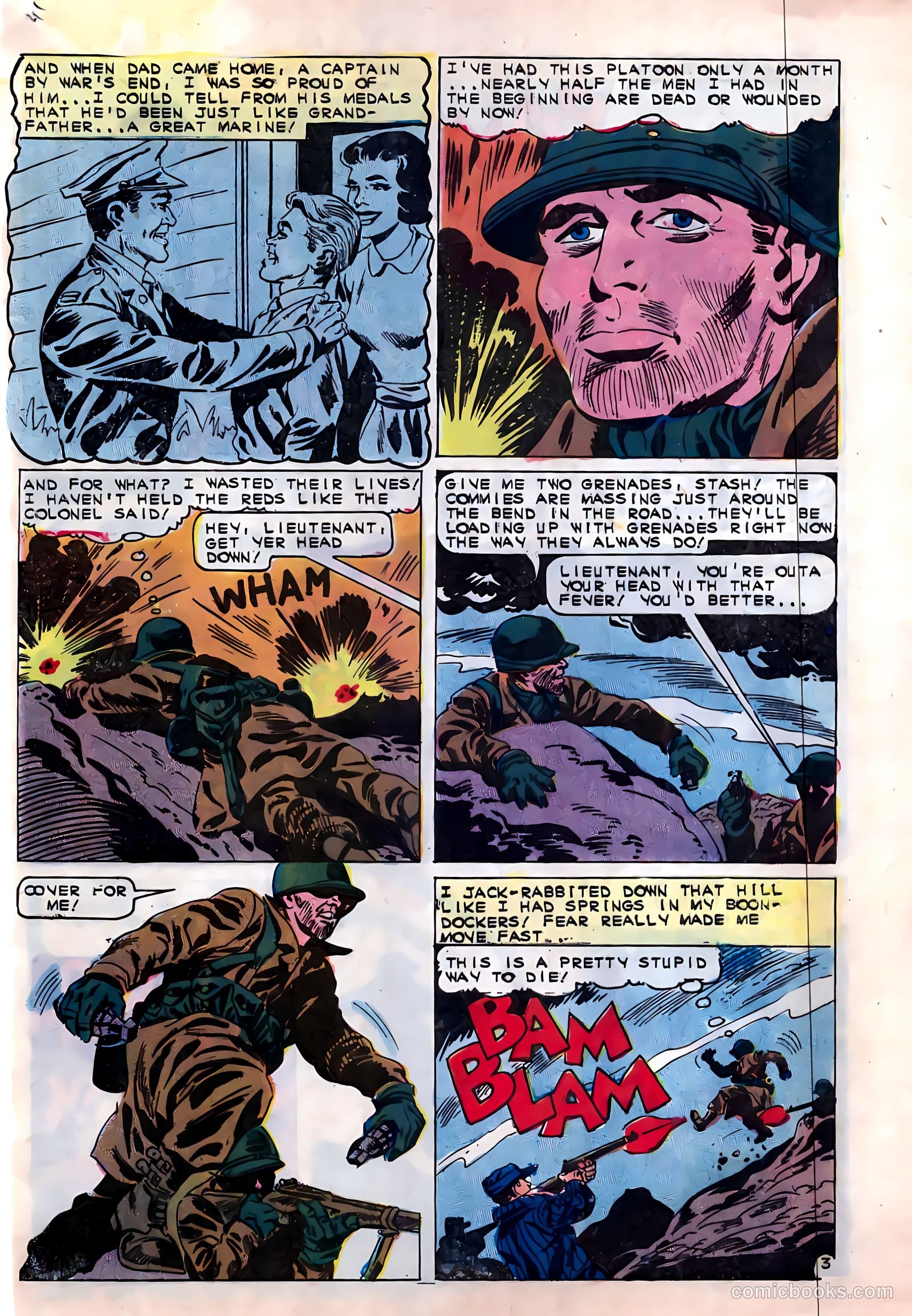 Marine War Heroes #15 (1966) — page 5 of 36