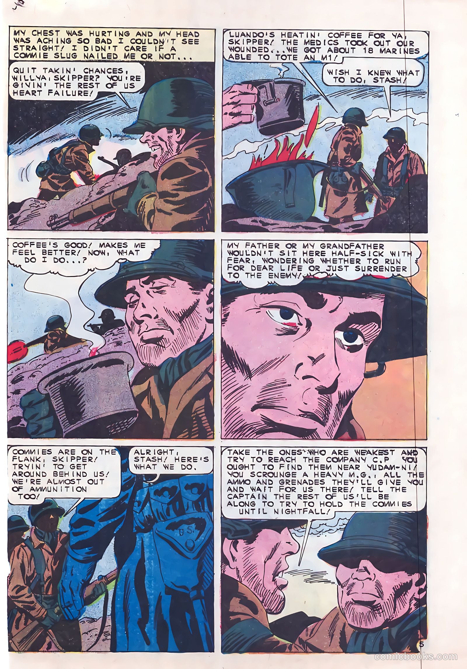 Marine War Heroes #15 (1966) — page 9 of 36