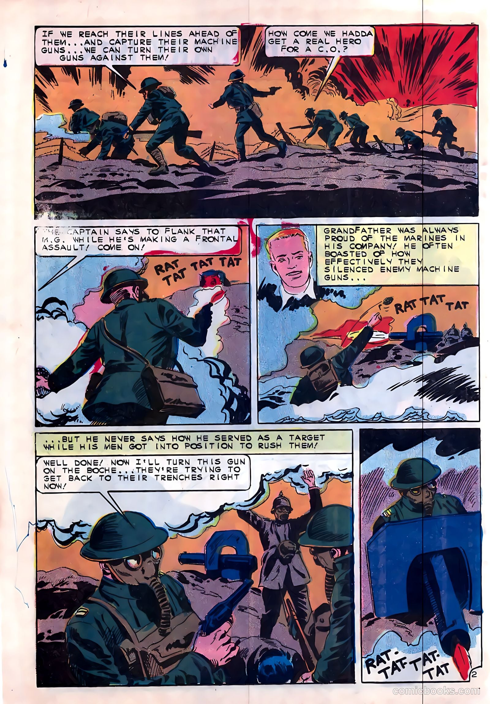 Marine War Heroes #15 (1966) — page 16 of 36